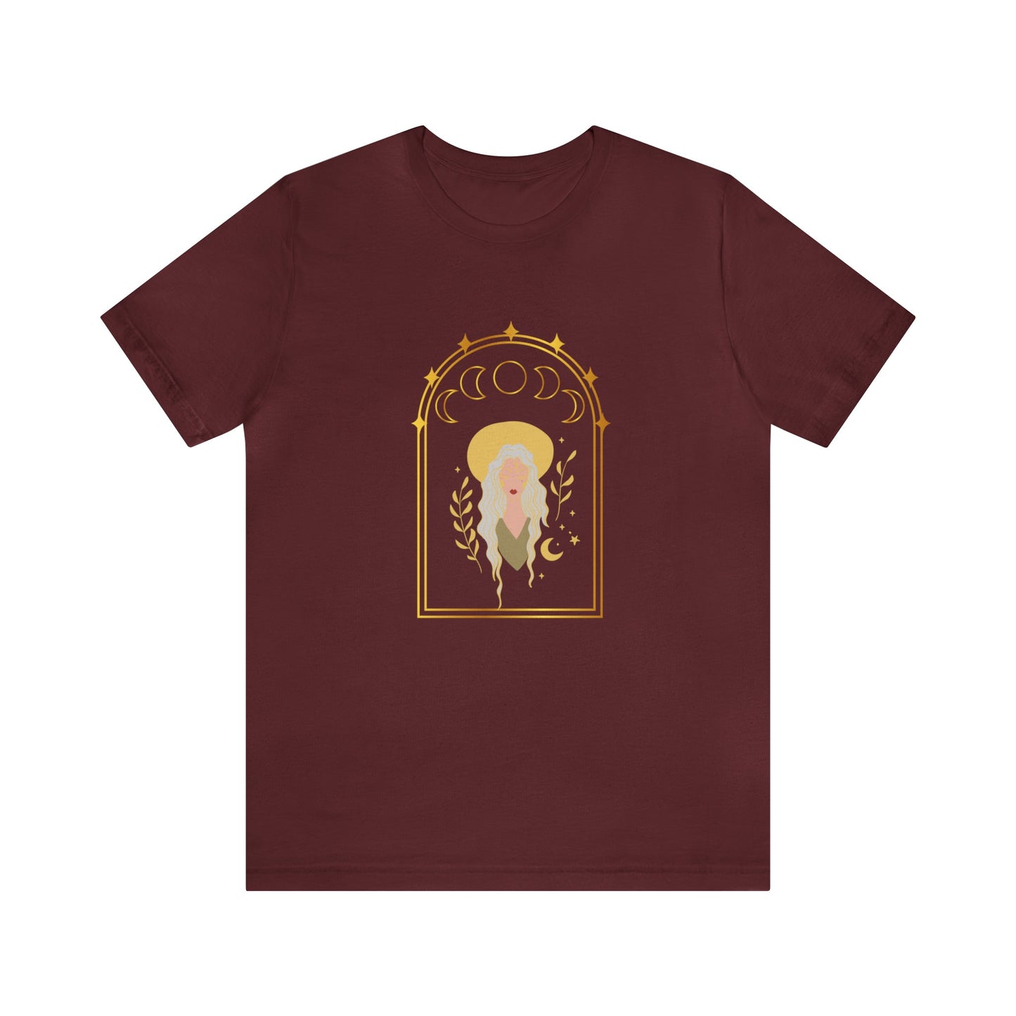 Moon Mirror Unisex Jersey Short Sleeve Tee - Witcheasy