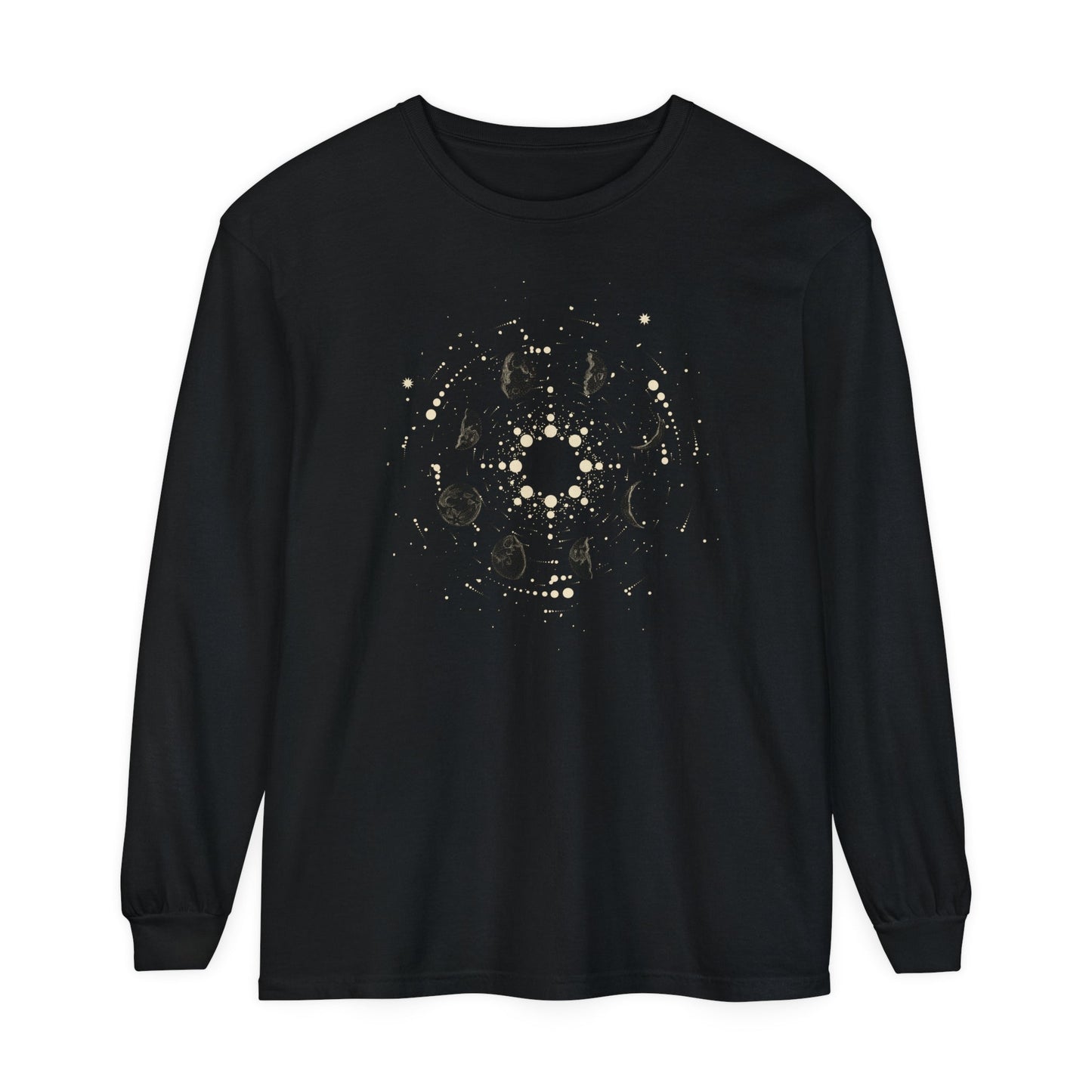 Moon Phases Unisex Long Sleeve T-Shirt - Witcheasy