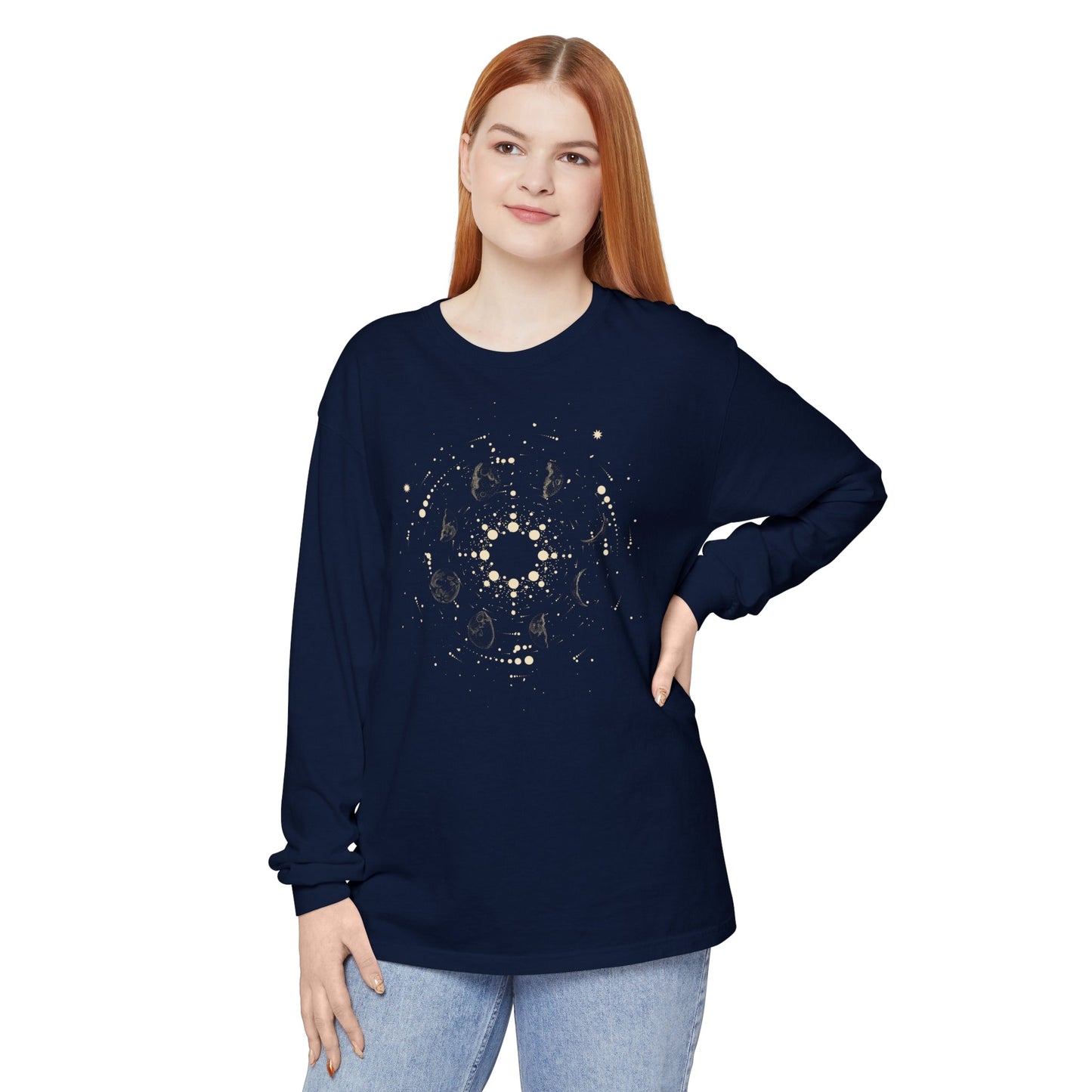 Moon Phases Unisex Long Sleeve T-Shirt - Witcheasy