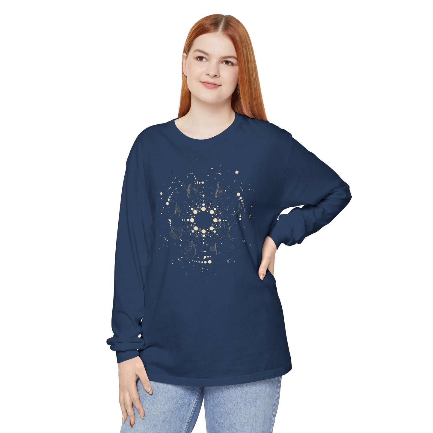 Moon Phases Unisex Long Sleeve T-Shirt - Witcheasy