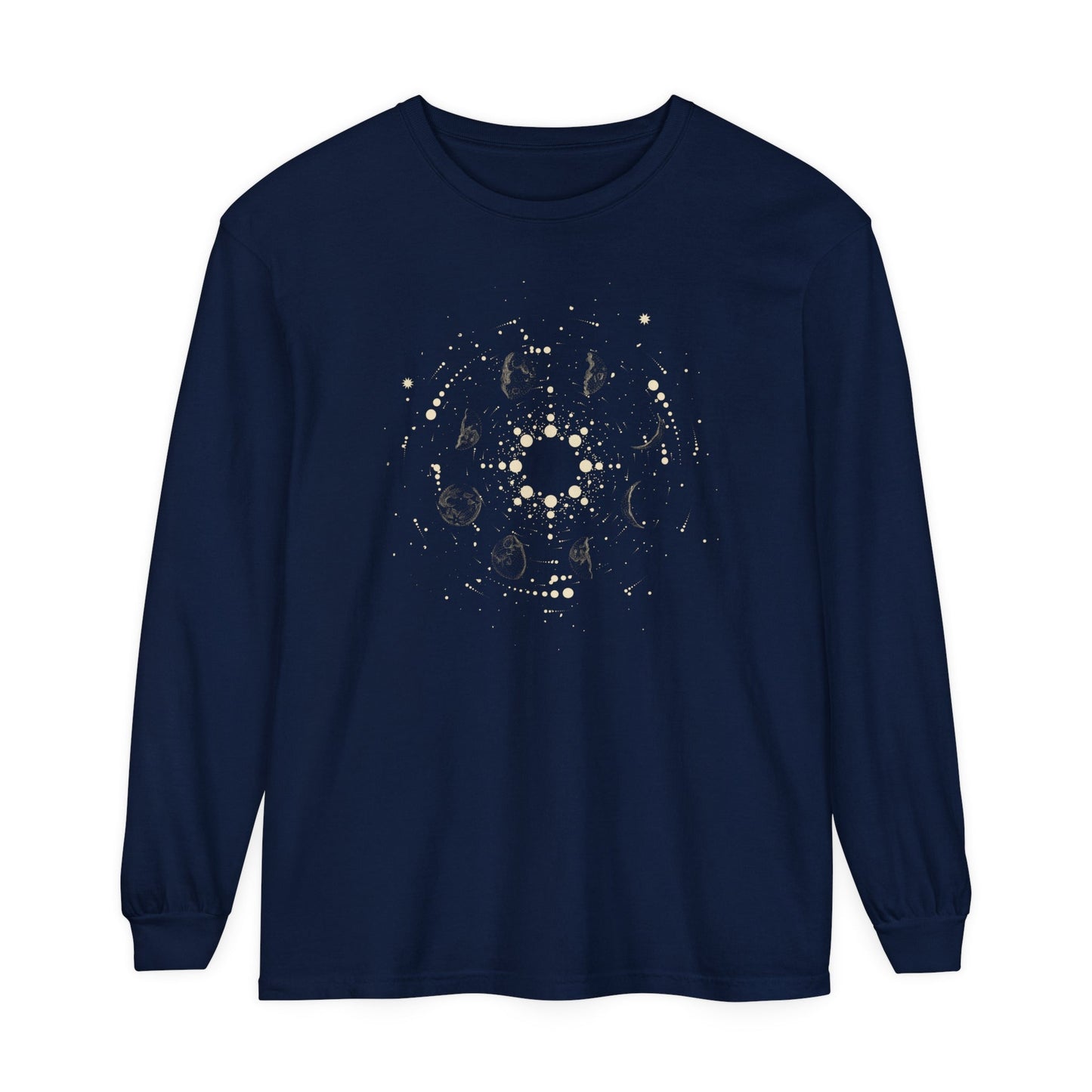 Moon Phases Unisex Long Sleeve T-Shirt - Witcheasy