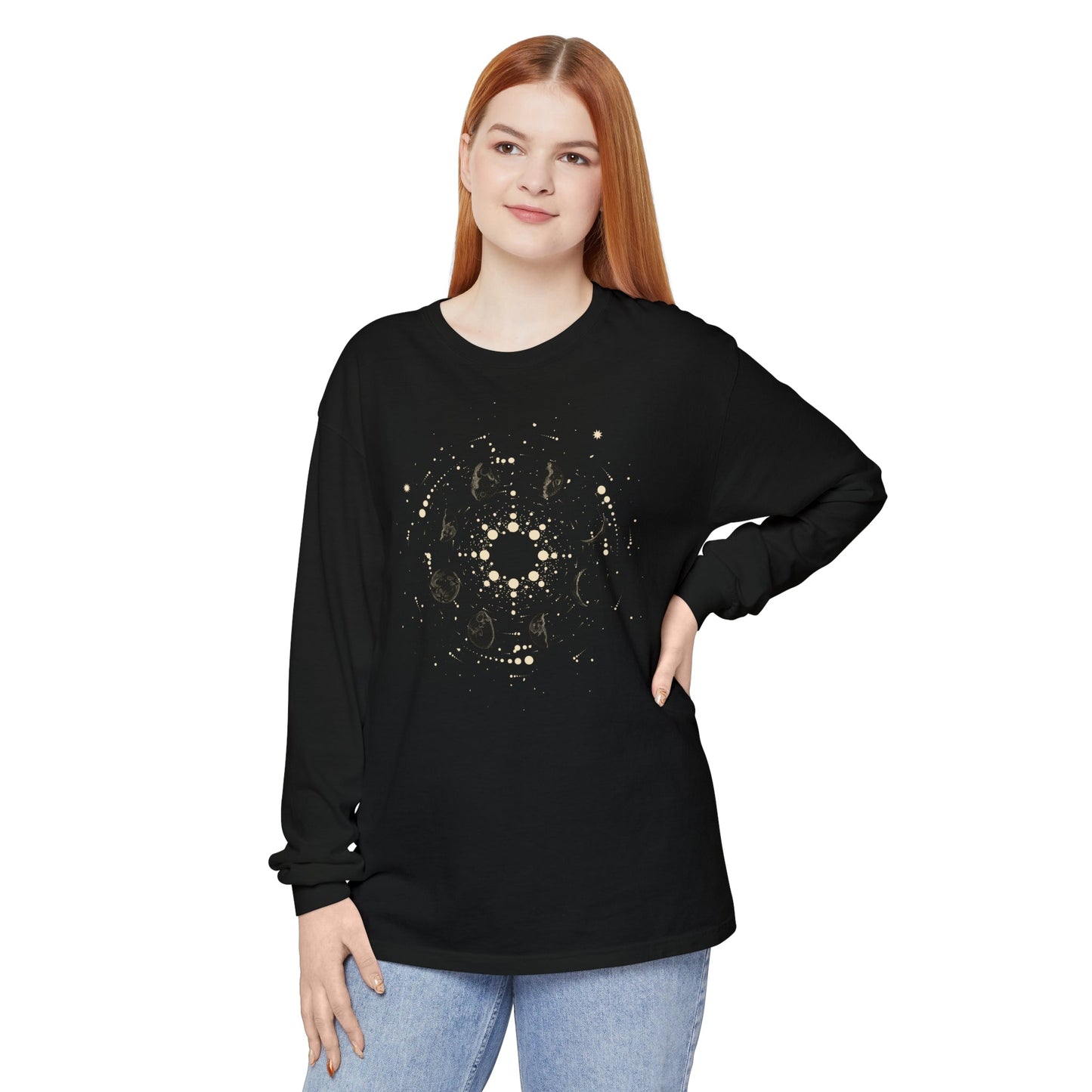 Moon Phases Unisex Long Sleeve T-Shirt - Witcheasy