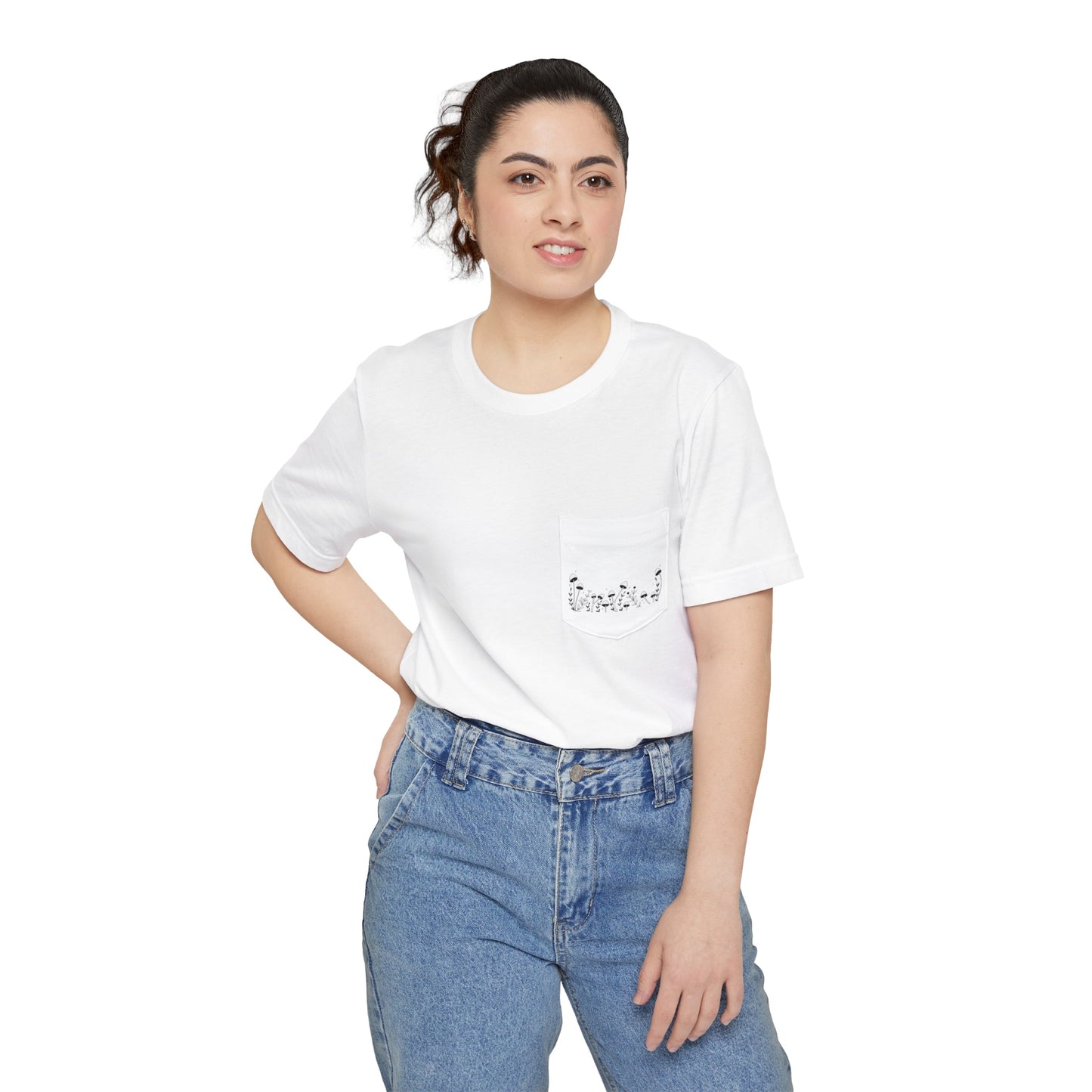 Mushroom Unisex Pocket Tee - Witcheasy
