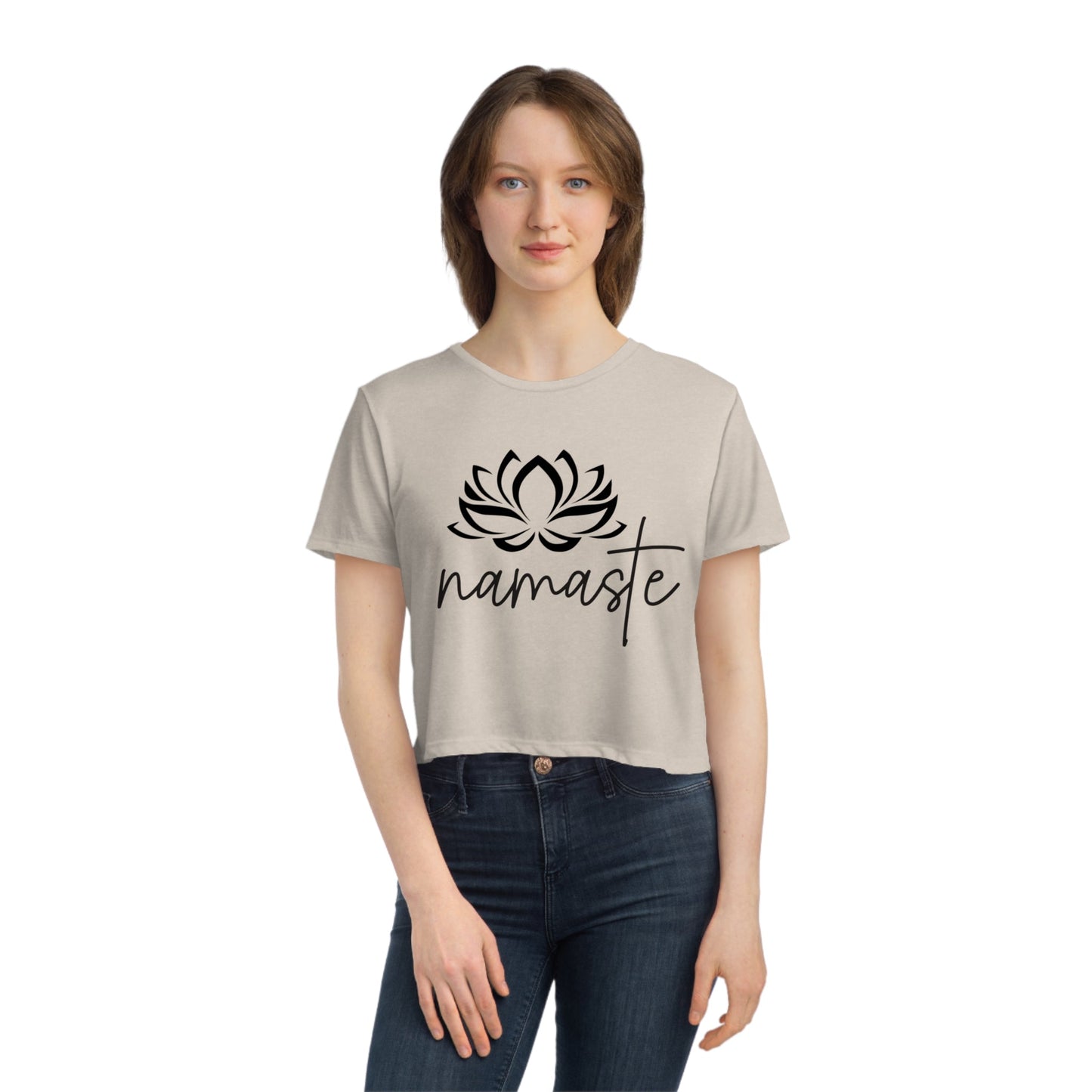 Namaste Cropped Tee - Witcheasy