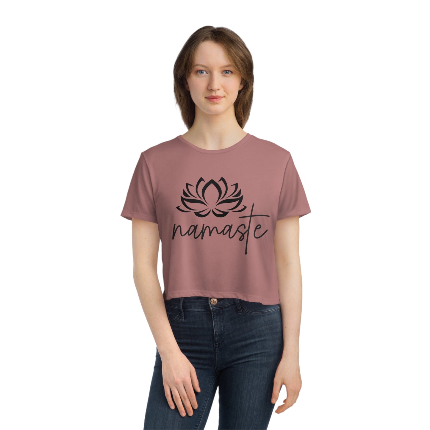 Namaste Cropped Tee - Witcheasy