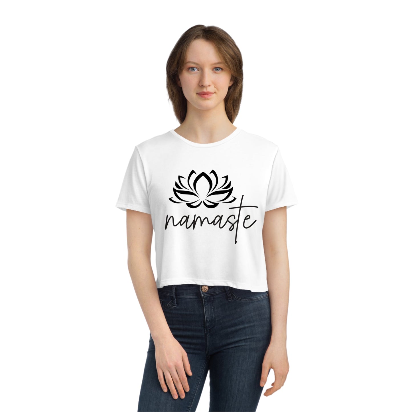 Namaste Cropped Tee - Witcheasy