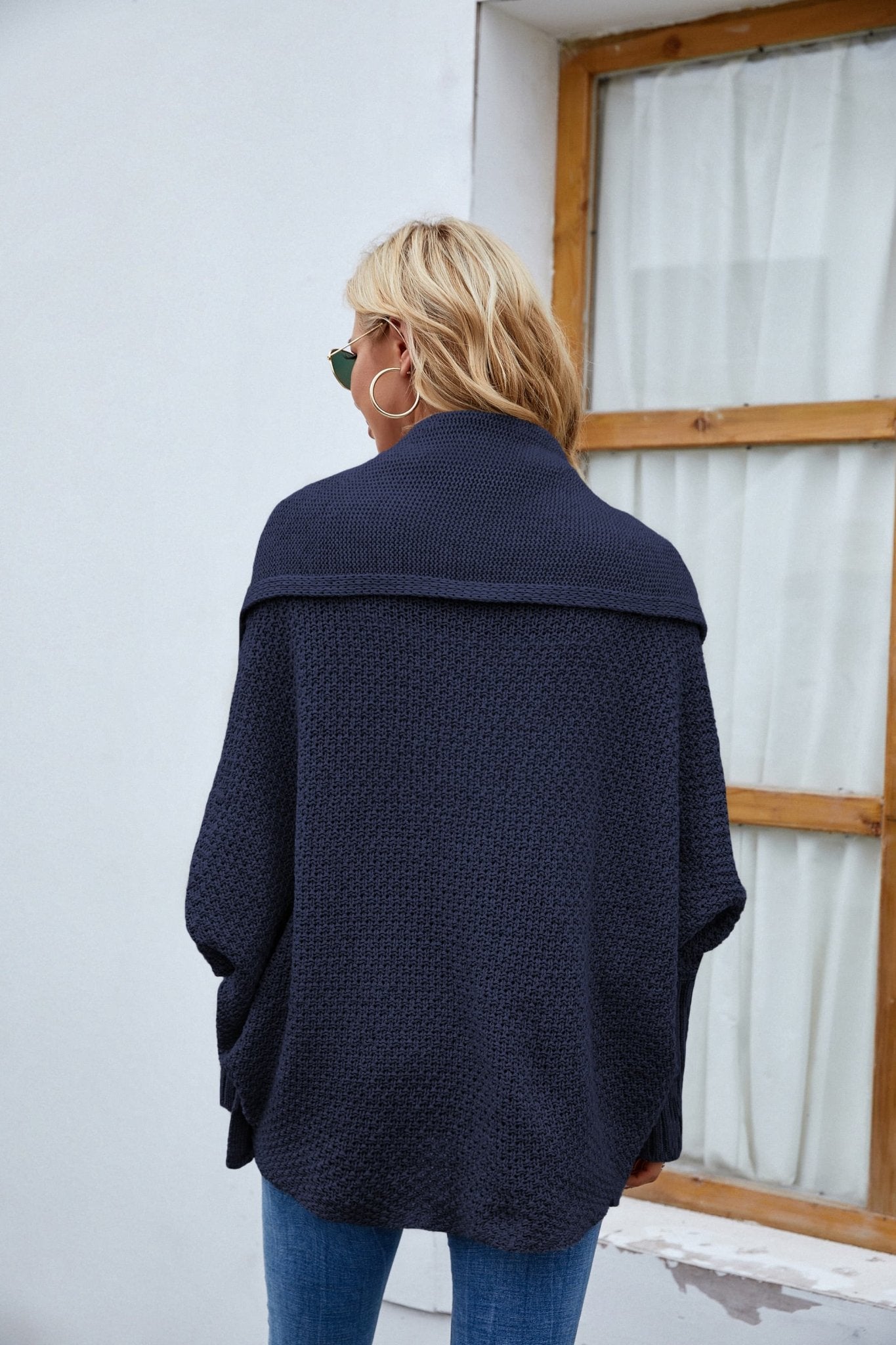 Open Front Long Sleeve Cardigan - Witcheasy