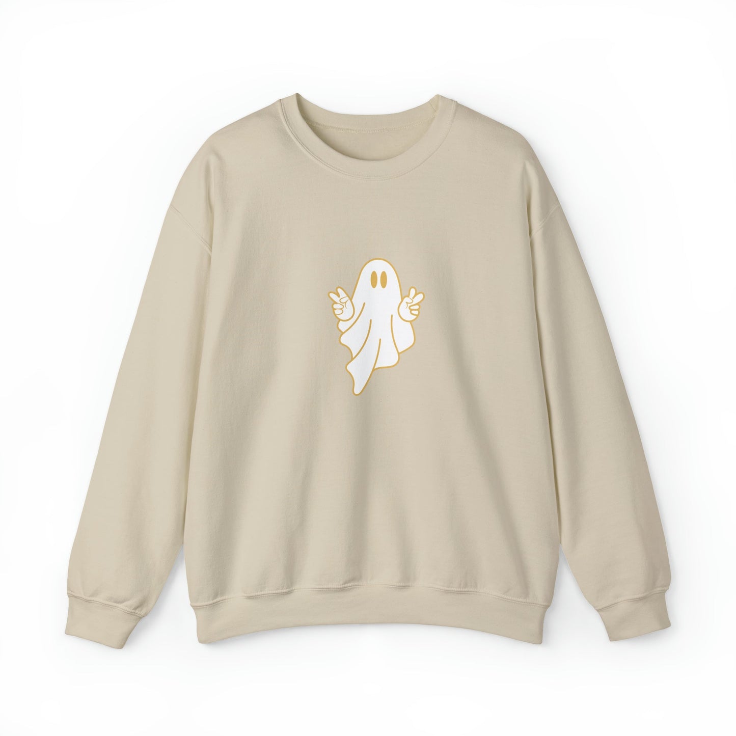 Peace Ghost Unisex Crewneck Sweatshirt - Witcheasy