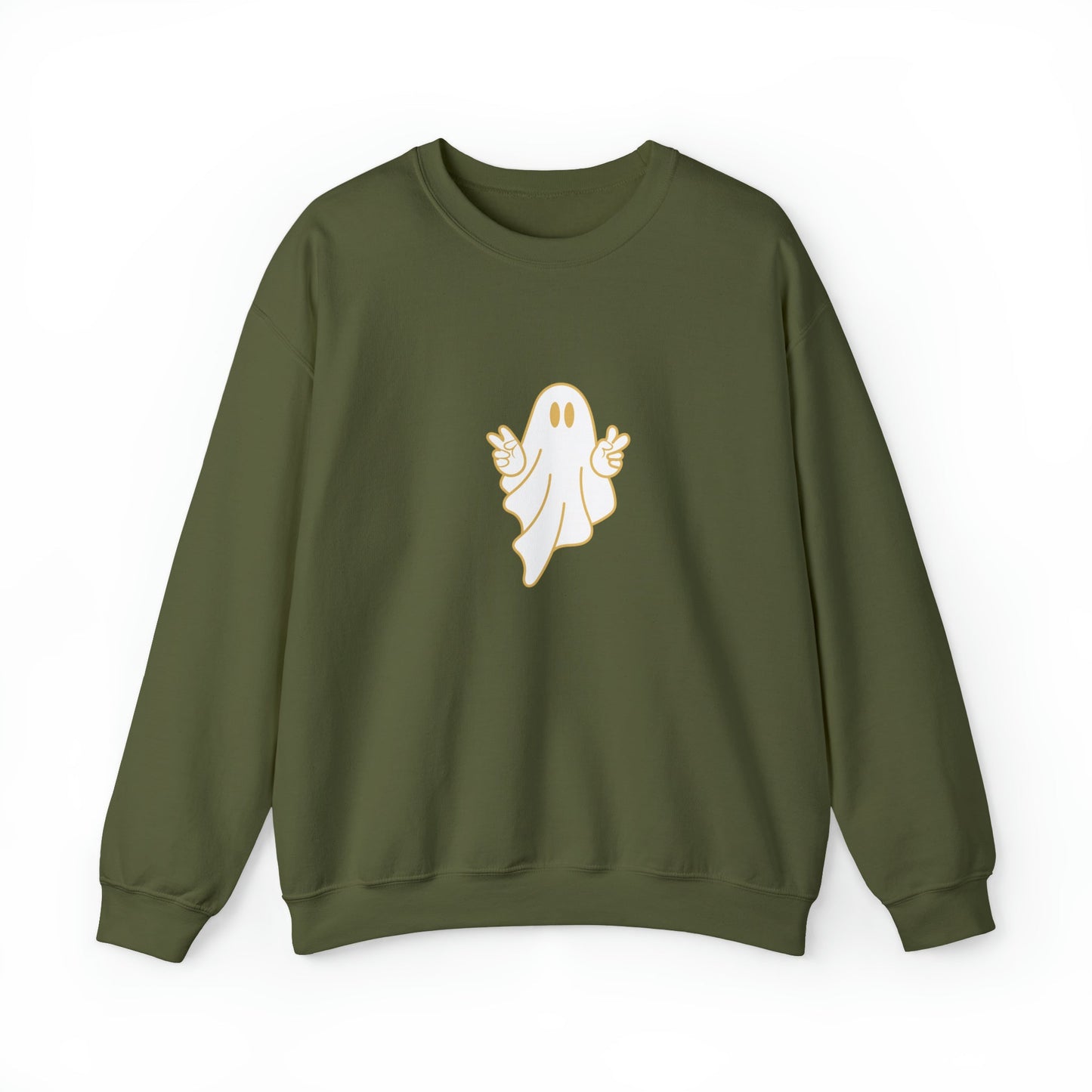 Peace Ghost Unisex Crewneck Sweatshirt - Witcheasy