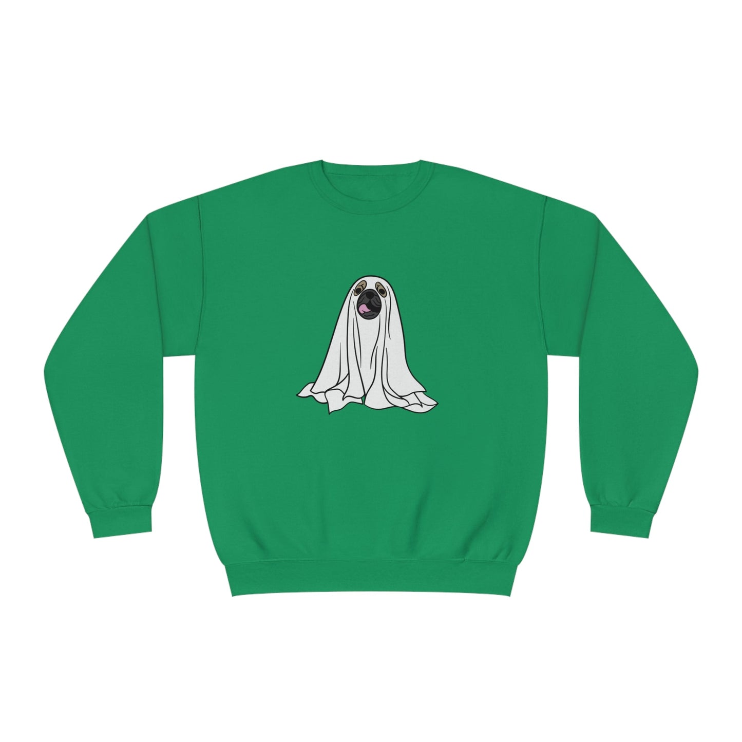 Pug Ghost Unisex Crewneck Sweatshirt - Witcheasy