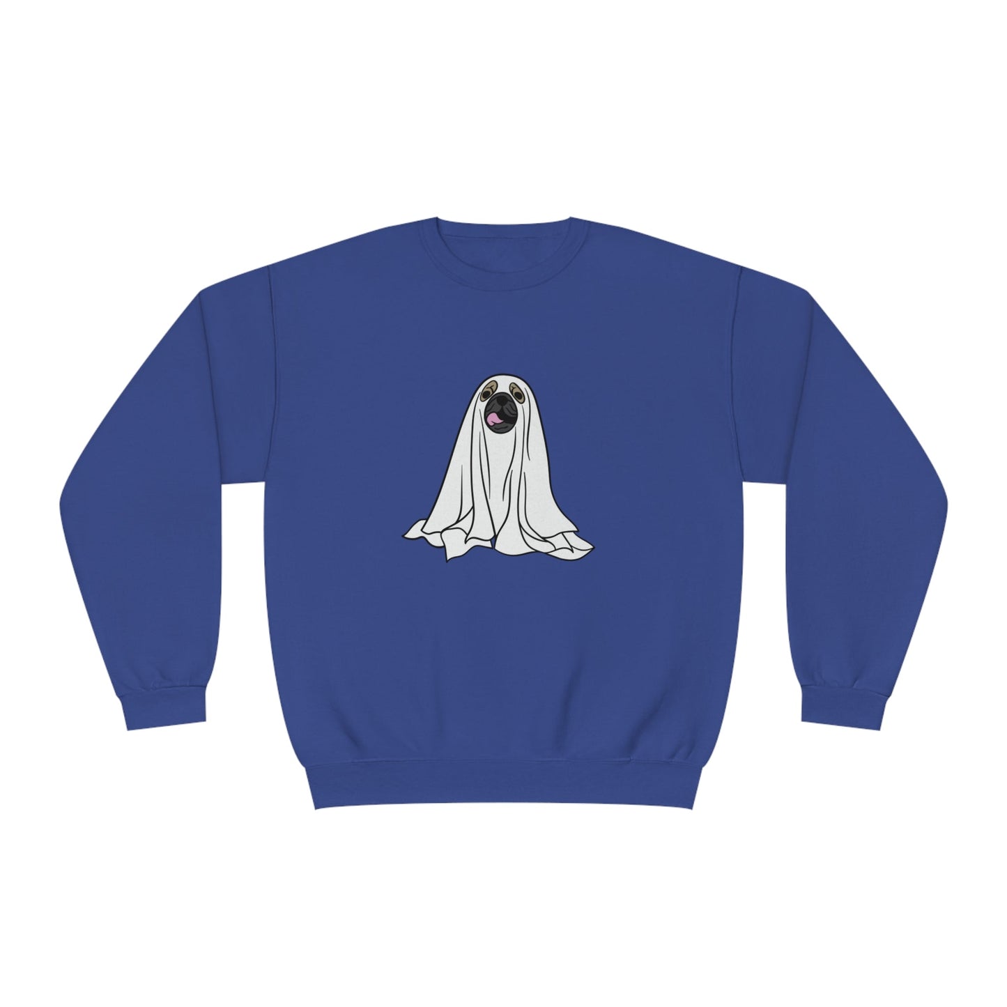 Pug Ghost Unisex Crewneck Sweatshirt - Witcheasy