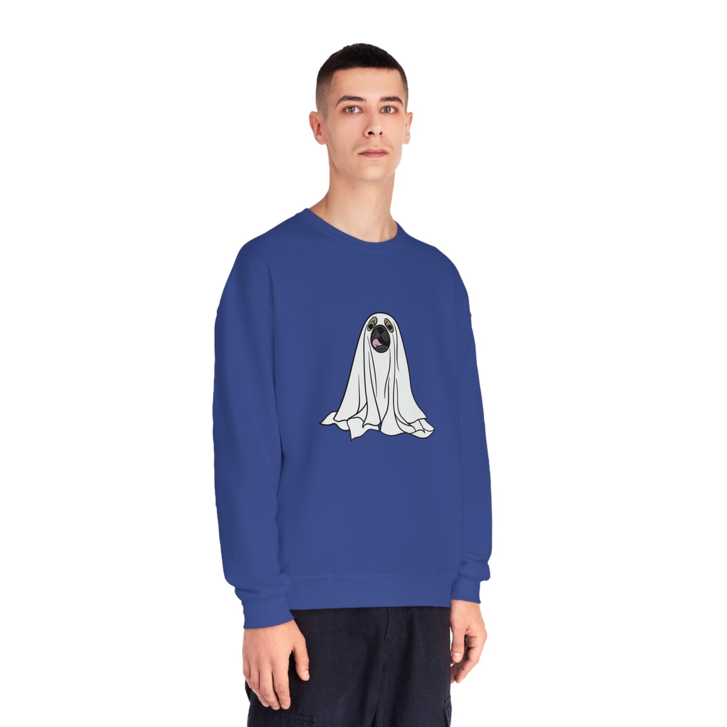 Pug Ghost Unisex Crewneck Sweatshirt - Witcheasy