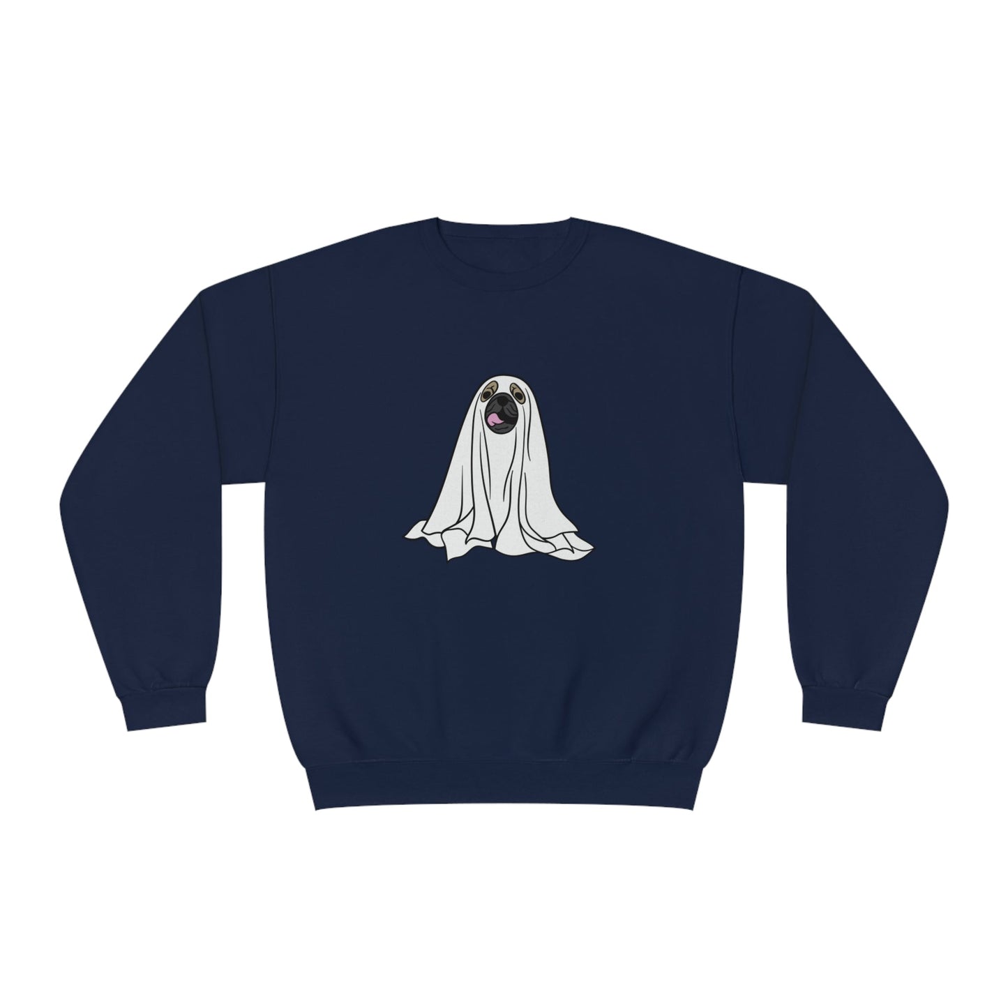 Pug Ghost Unisex Crewneck Sweatshirt - Witcheasy
