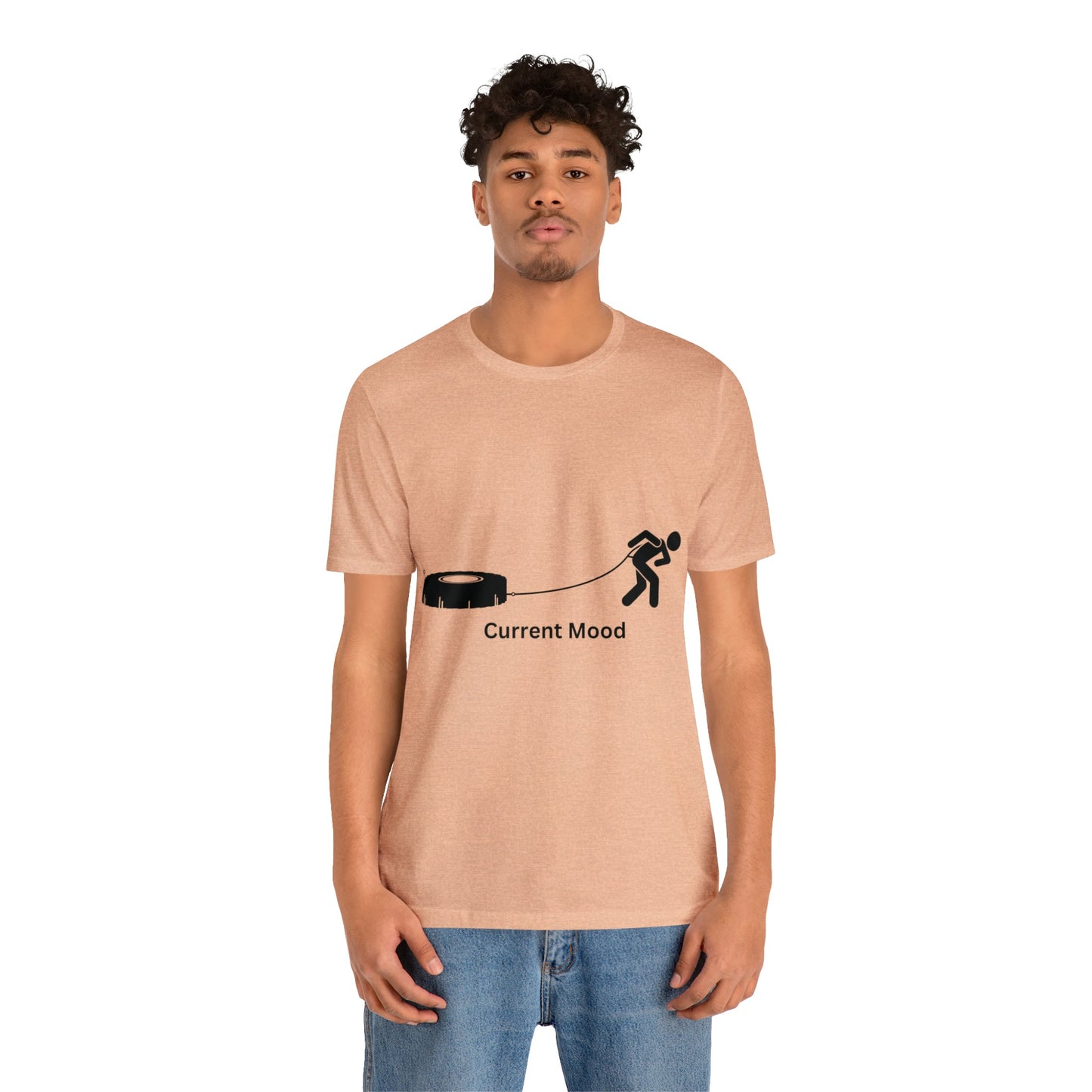 Pulling Tire Unisex Jersey Short Sleeve Tee - Witcheasy