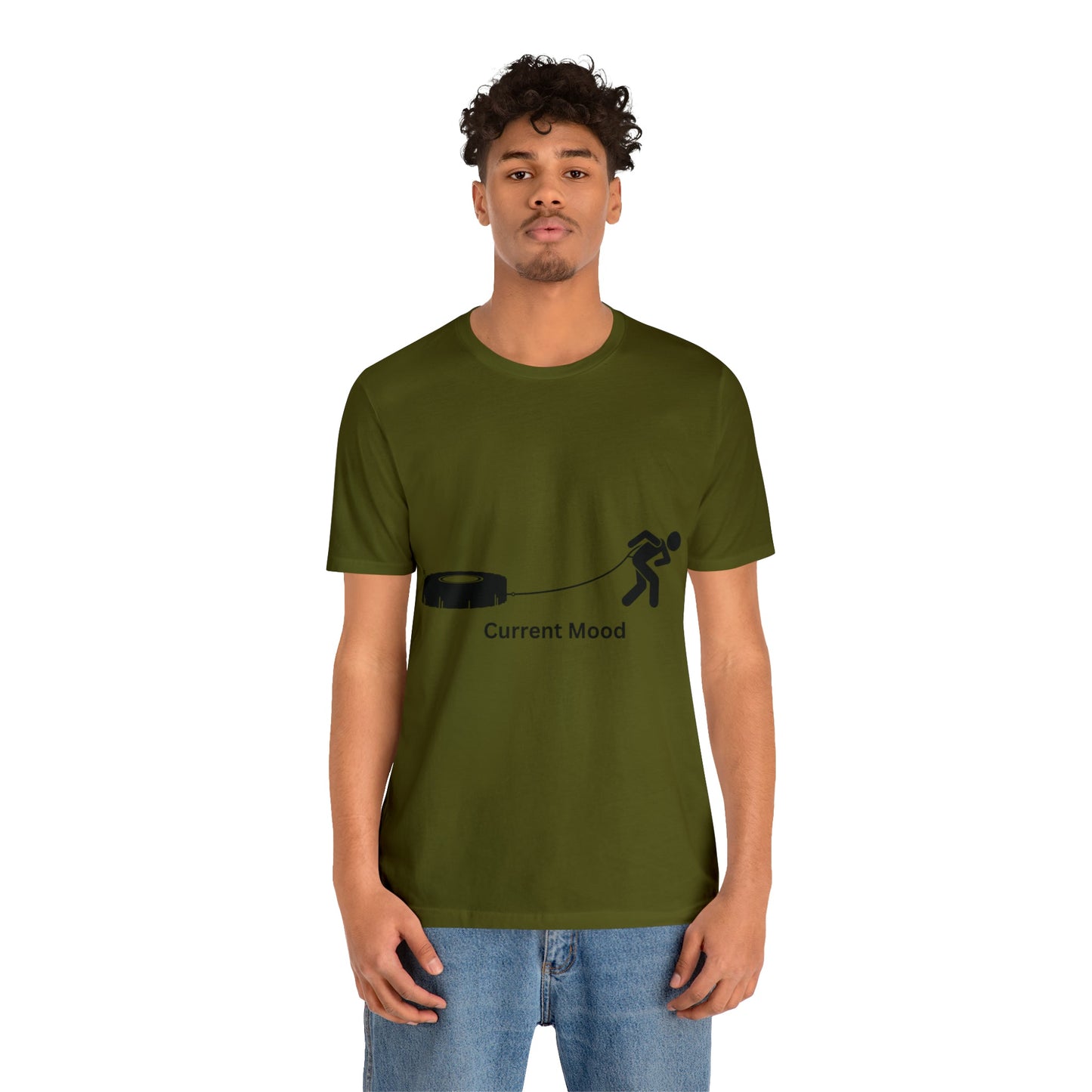 Pulling Tire Unisex Jersey Short Sleeve Tee - Witcheasy