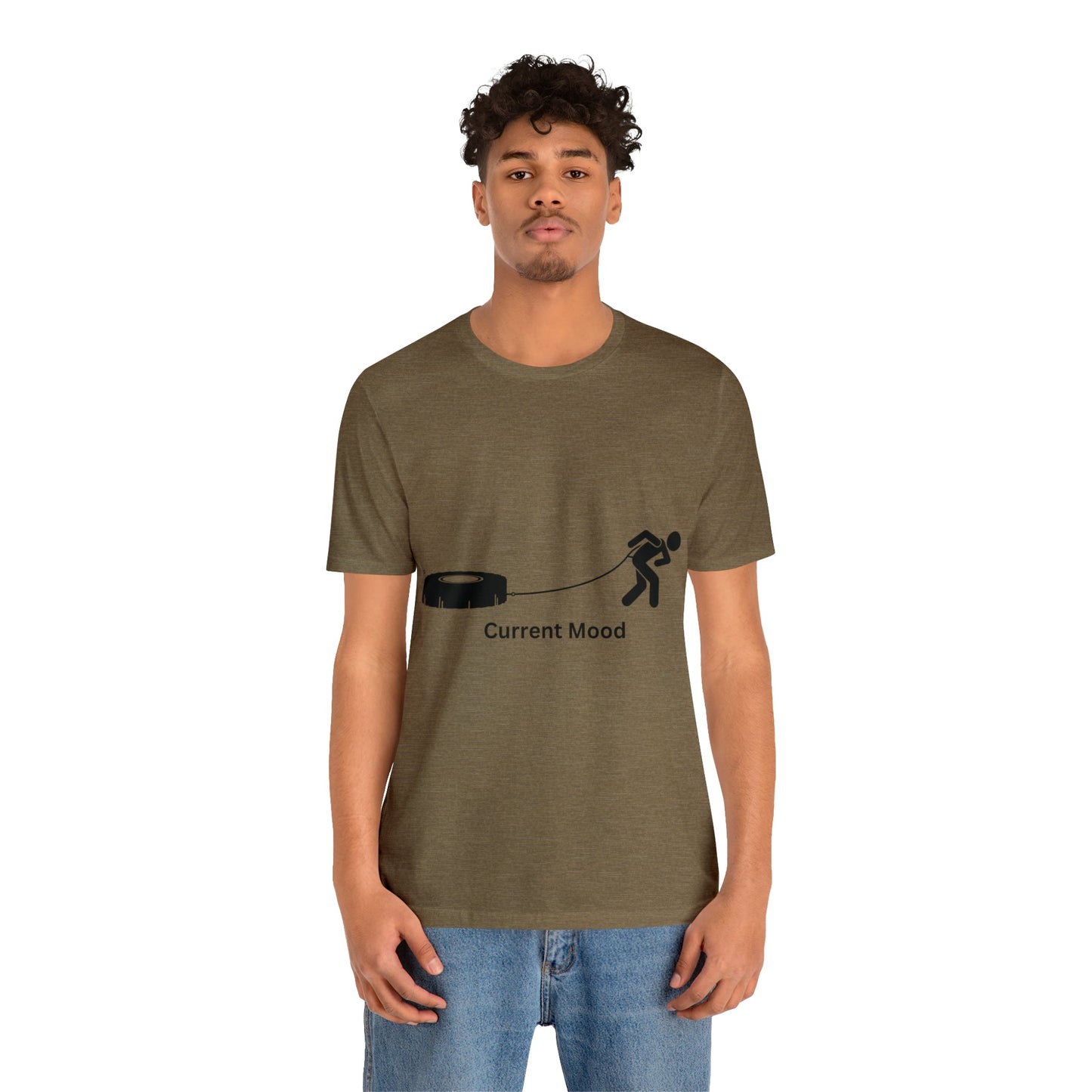 Pulling Tire Unisex Jersey Short Sleeve Tee - Witcheasy