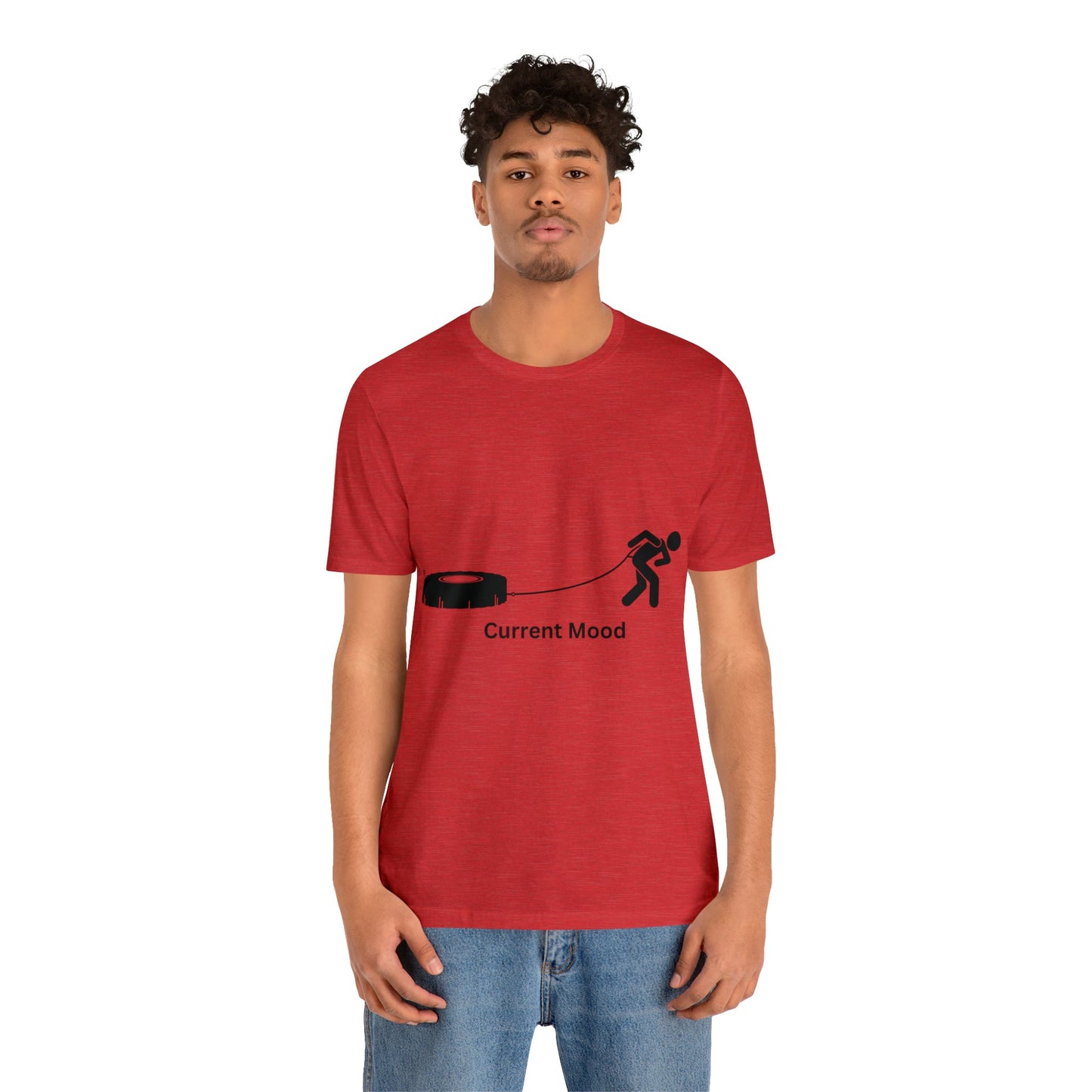 Pulling Tire Unisex Jersey Short Sleeve Tee - Witcheasy