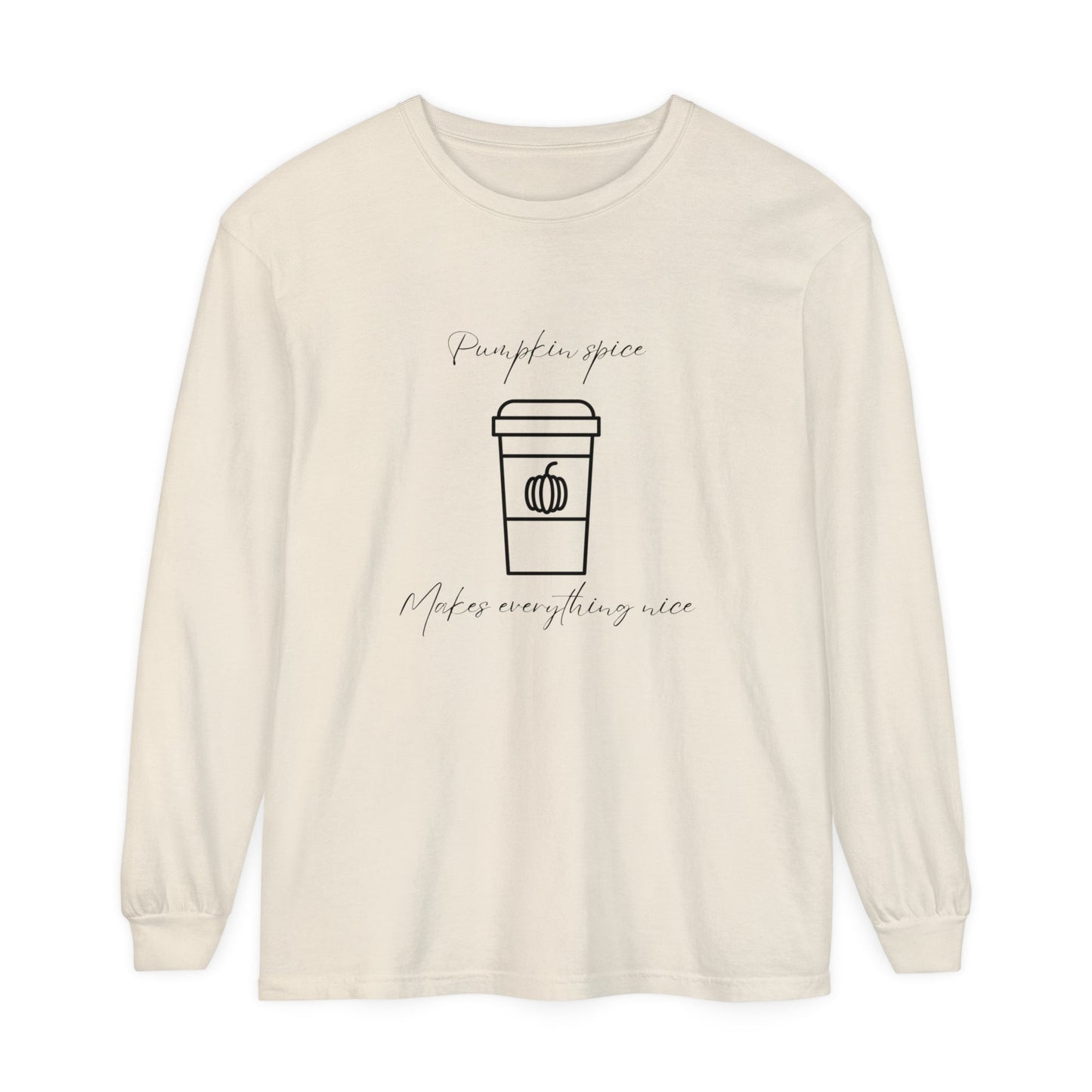 Pumpkin Spice Unisex Long Sleeve T-Shirt - Witcheasy