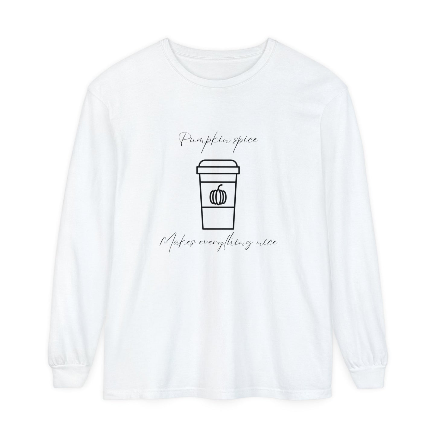 Pumpkin Spice Unisex Long Sleeve T-Shirt - Witcheasy