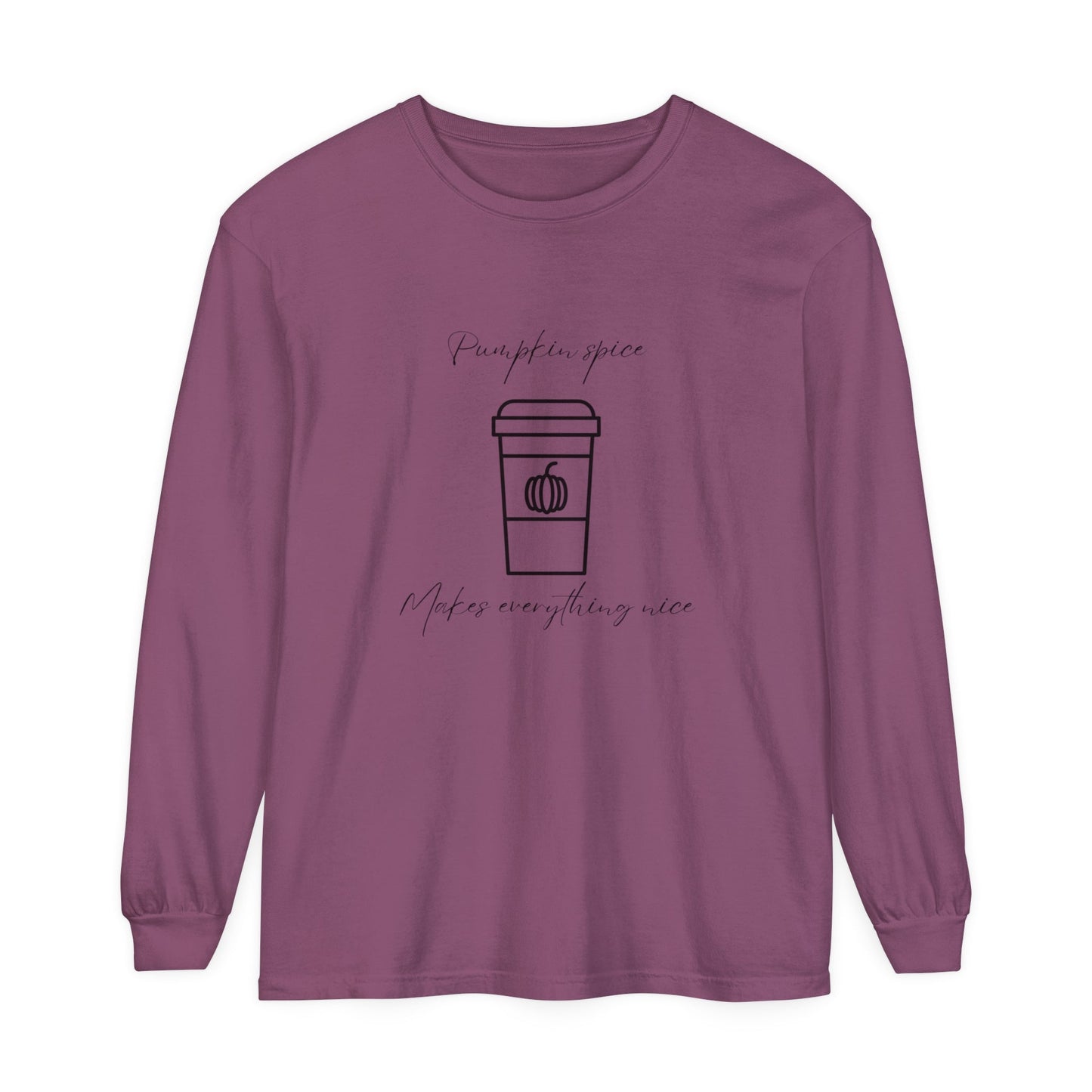 Pumpkin Spice Unisex Long Sleeve T-Shirt - Witcheasy
