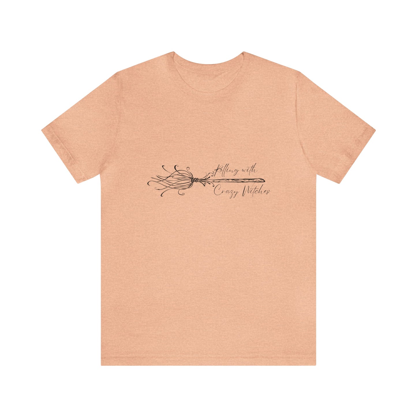 Rolling with Crazy Witches Unisex Jersey Short Sleeve Tee - Witcheasy