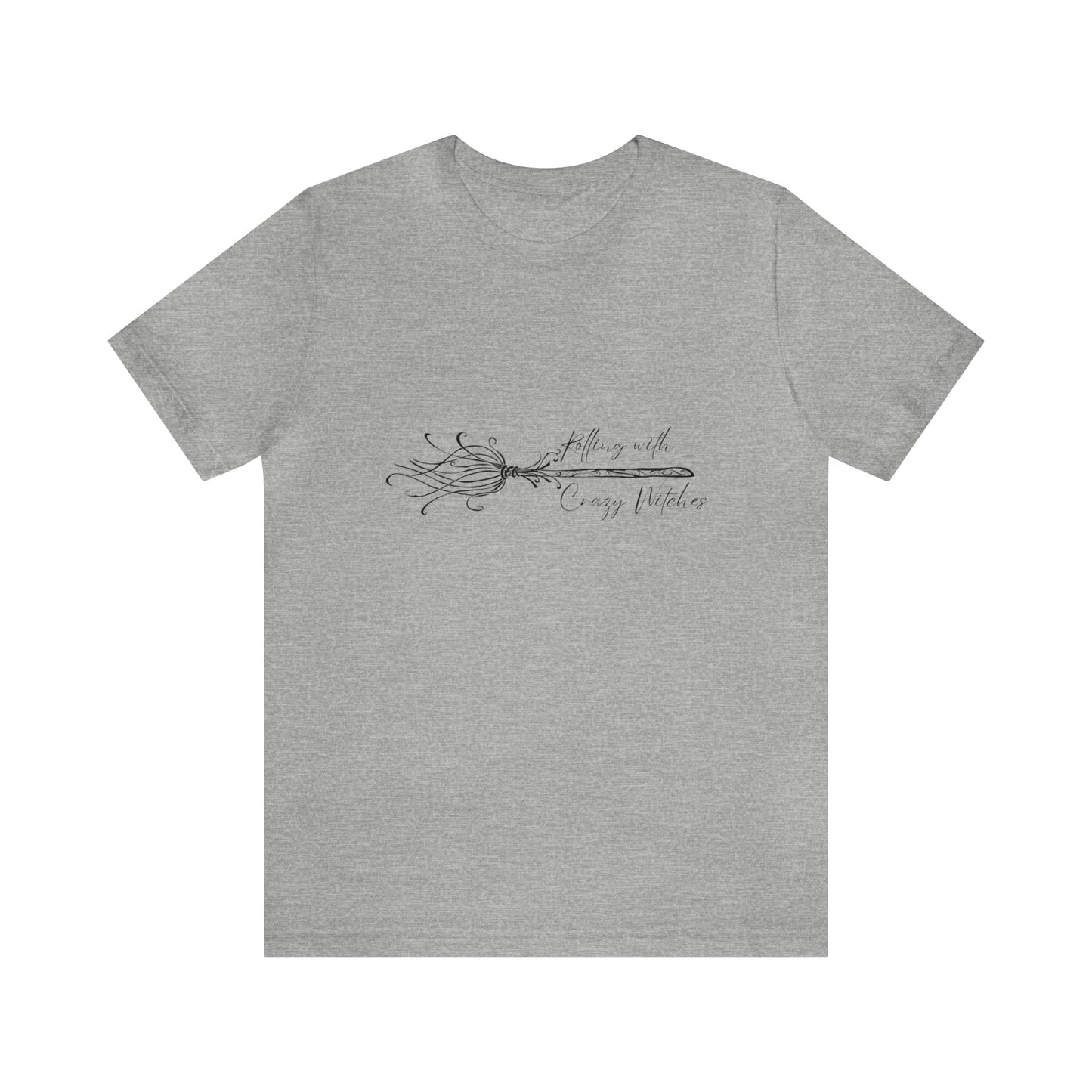 Rolling with Crazy Witches Unisex Jersey Short Sleeve Tee - Witcheasy