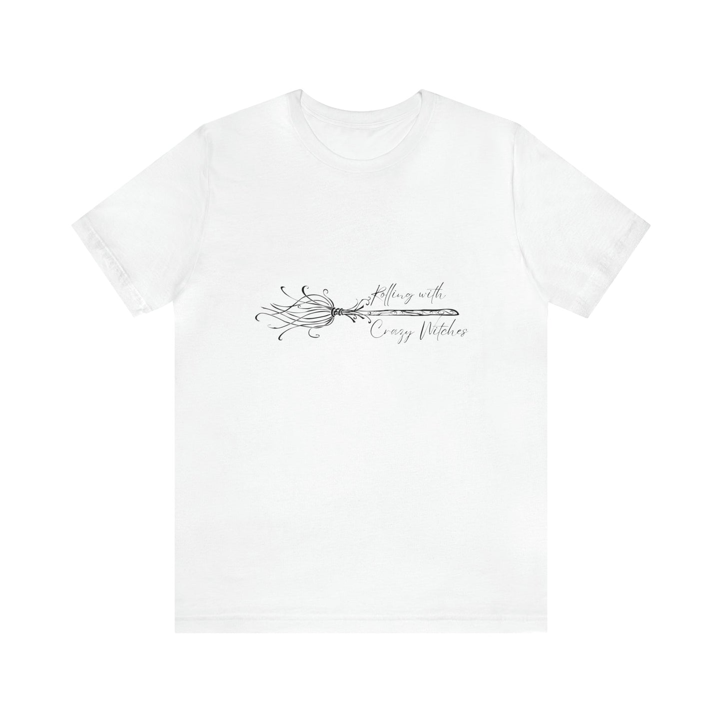 Rolling with Crazy Witches Unisex Jersey Short Sleeve Tee - Witcheasy