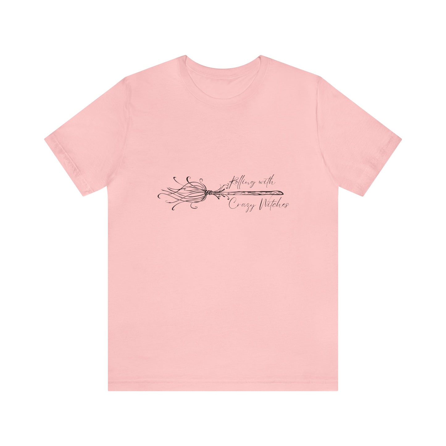Rolling with Crazy Witches Unisex Jersey Short Sleeve Tee - Witcheasy