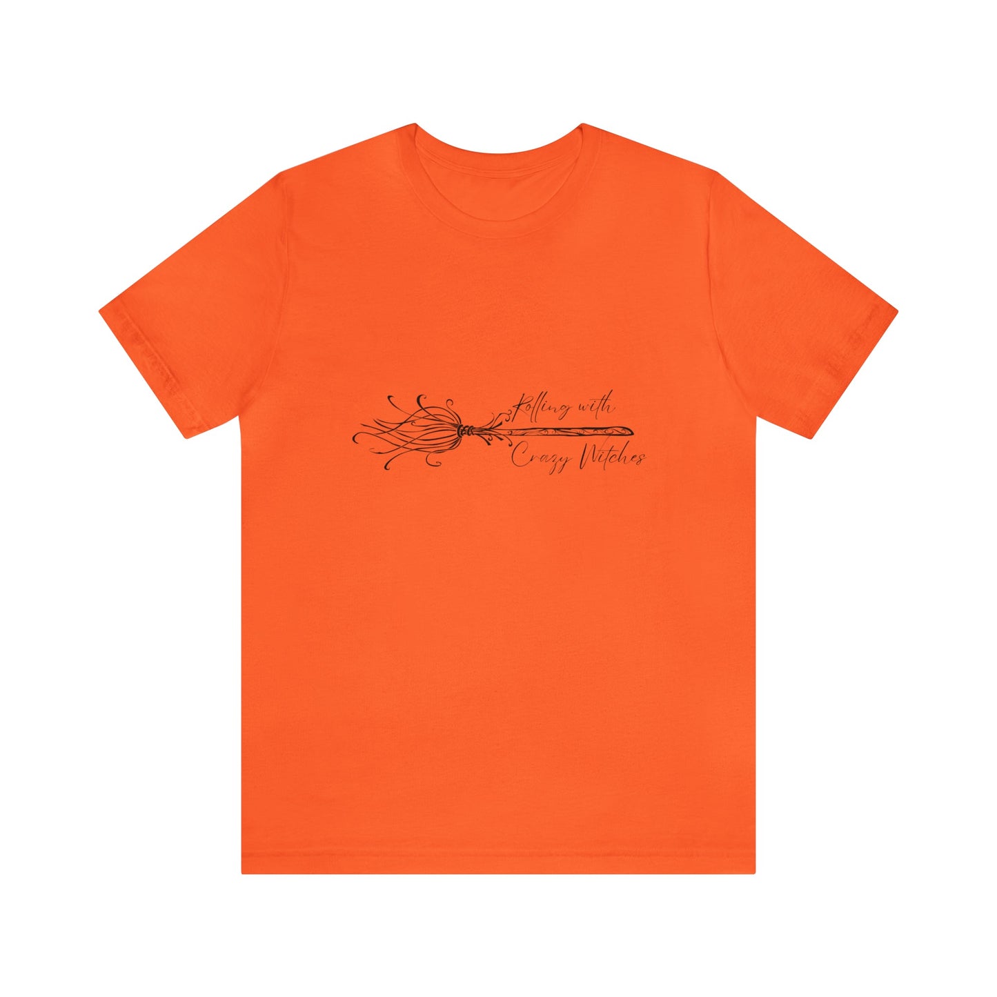 Rolling with Crazy Witches Unisex Jersey Short Sleeve Tee - Witcheasy