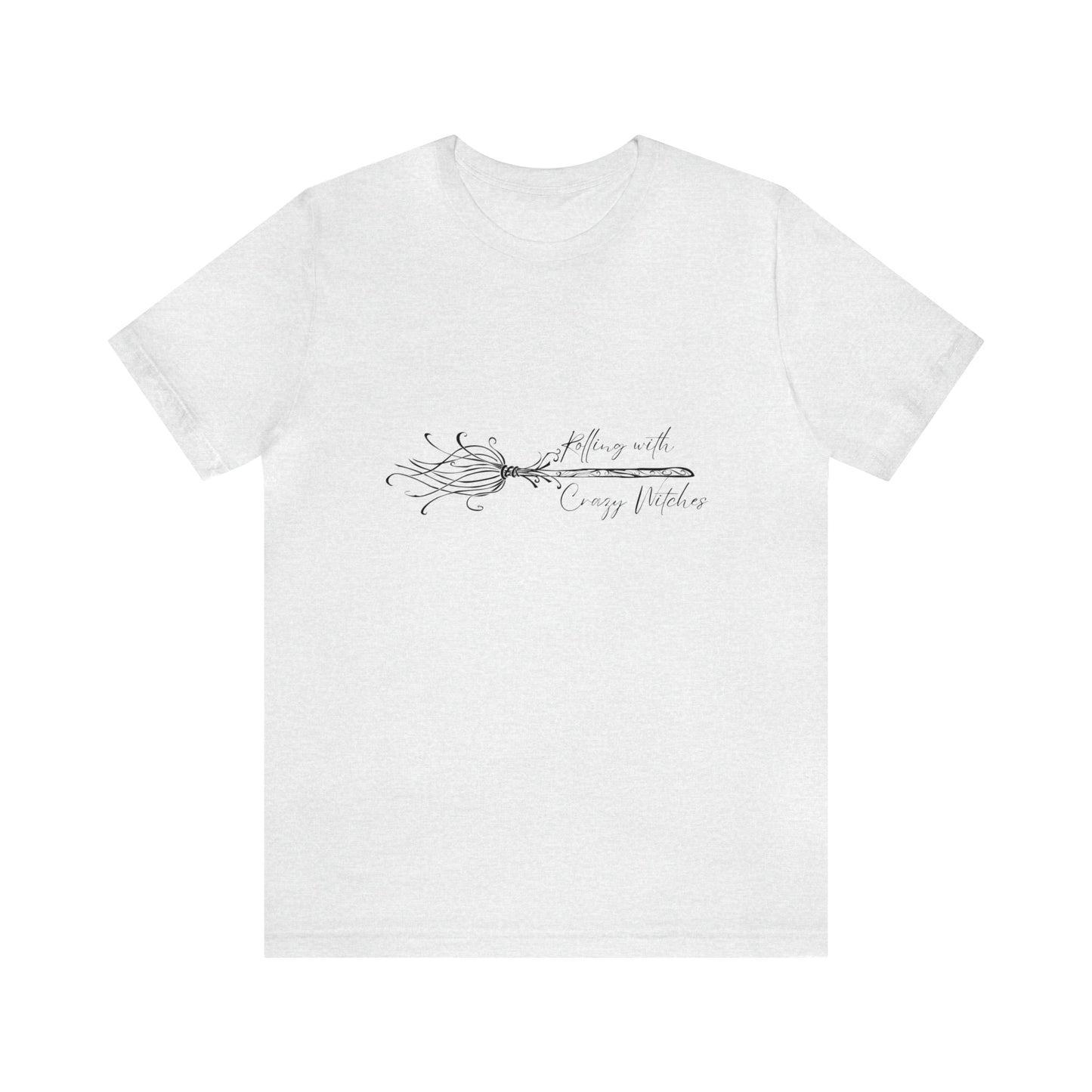 Rolling with Crazy Witches Unisex Jersey Short Sleeve Tee - Witcheasy