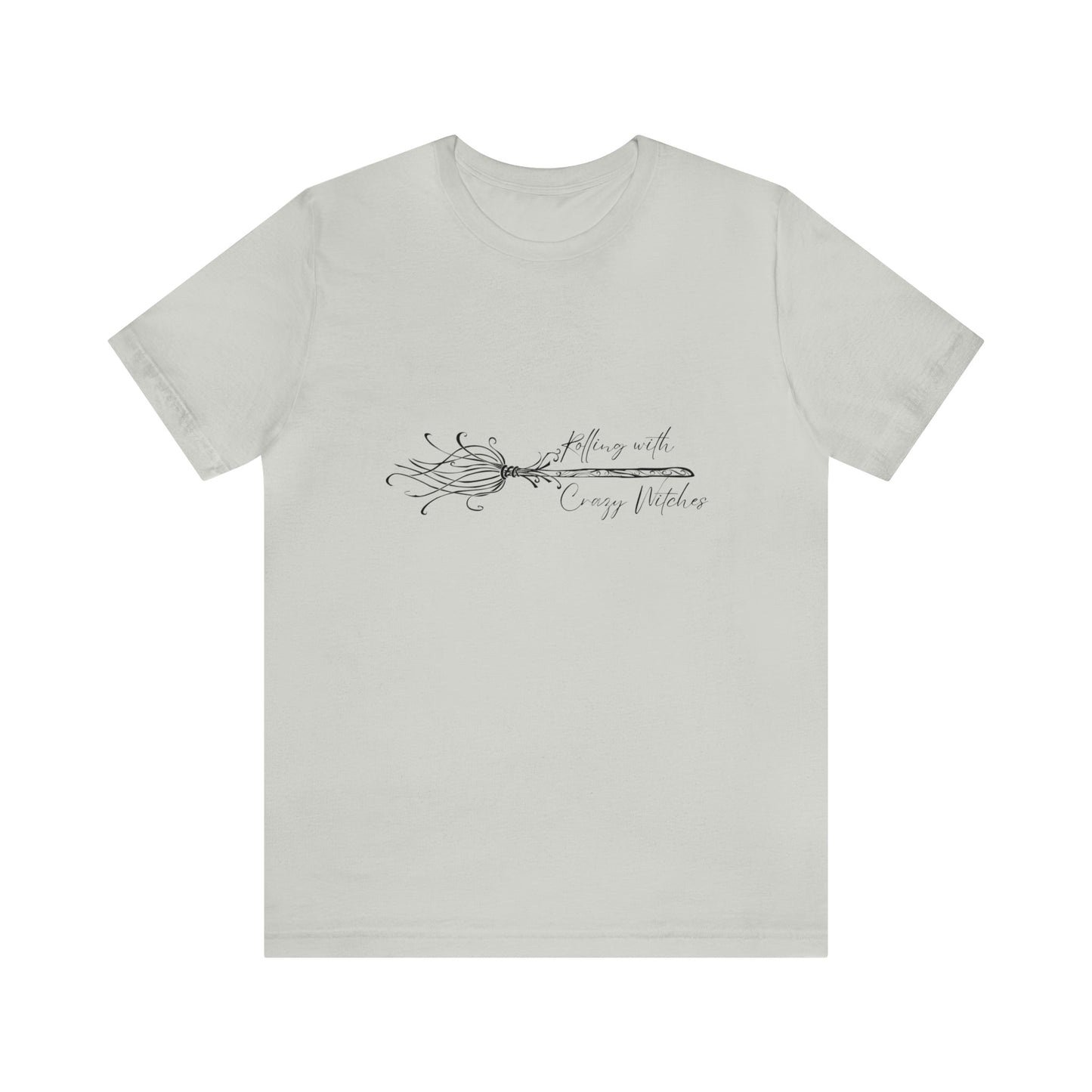 Rolling with Crazy Witches Unisex Jersey Short Sleeve Tee - Witcheasy