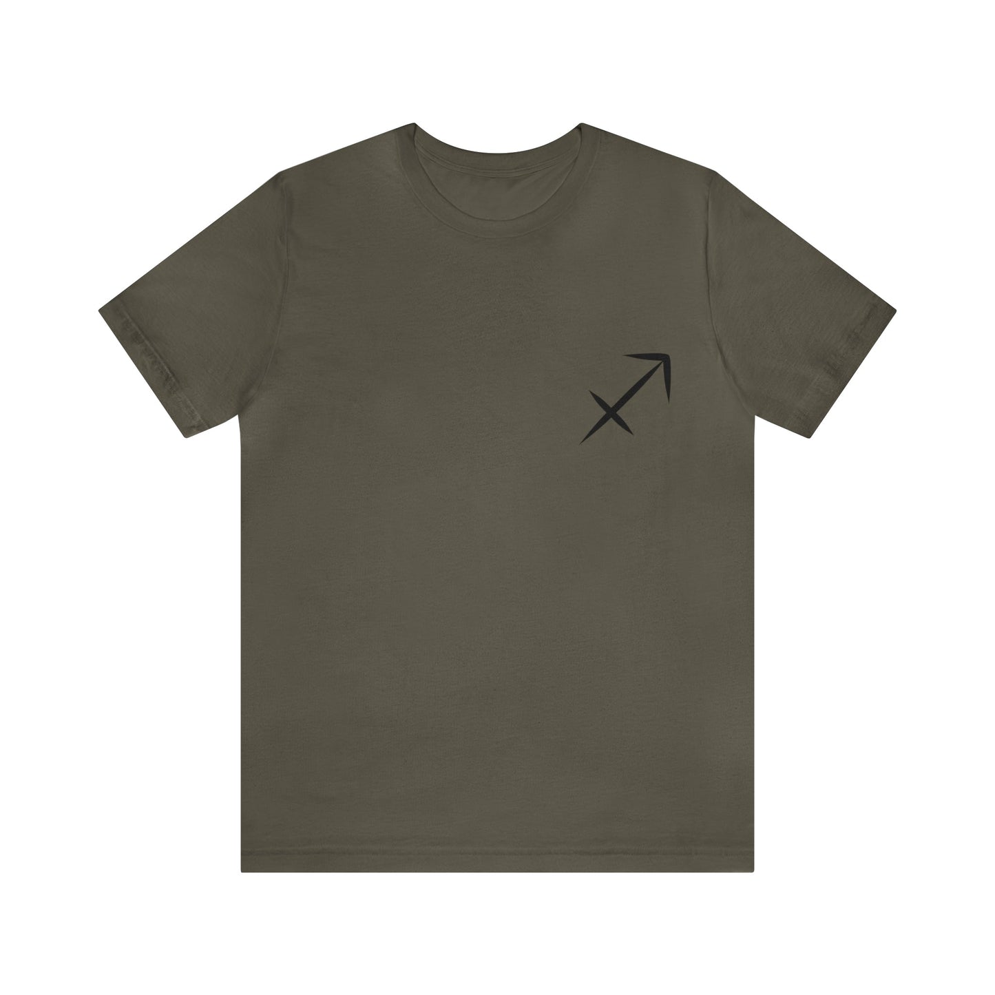 Sagittarius Simple Unisex Jersey Short Sleeve Tee - Witcheasy