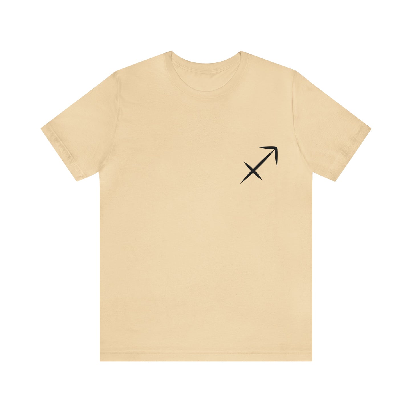 Sagittarius Simple Unisex Jersey Short Sleeve Tee - Witcheasy