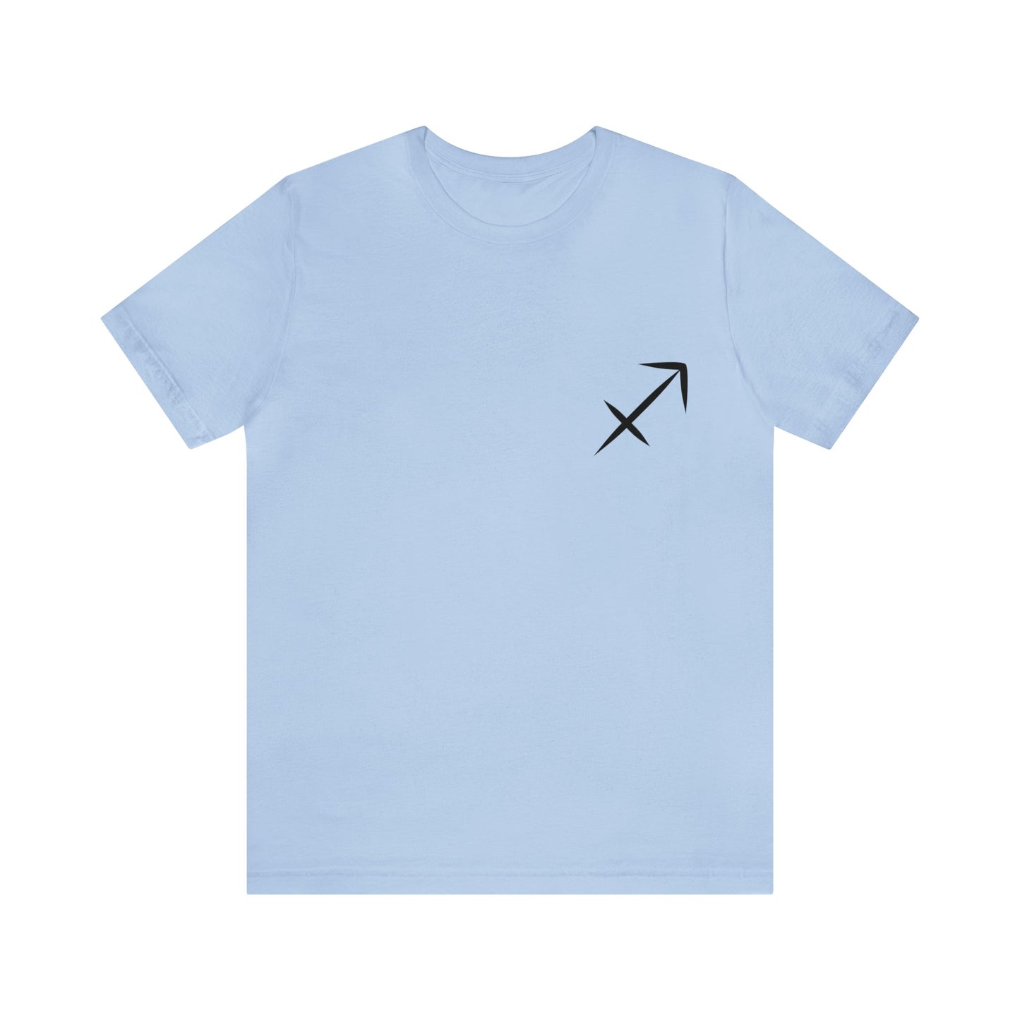 Sagittarius Simple Unisex Jersey Short Sleeve Tee - Witcheasy
