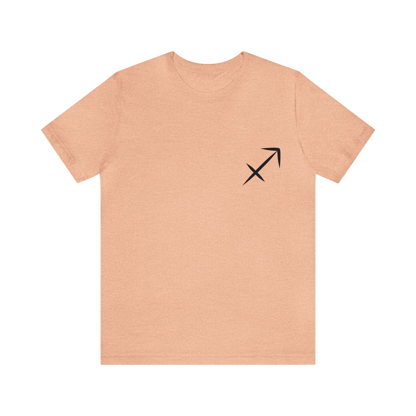 Sagittarius Simple Unisex Jersey Short Sleeve Tee - Witcheasy