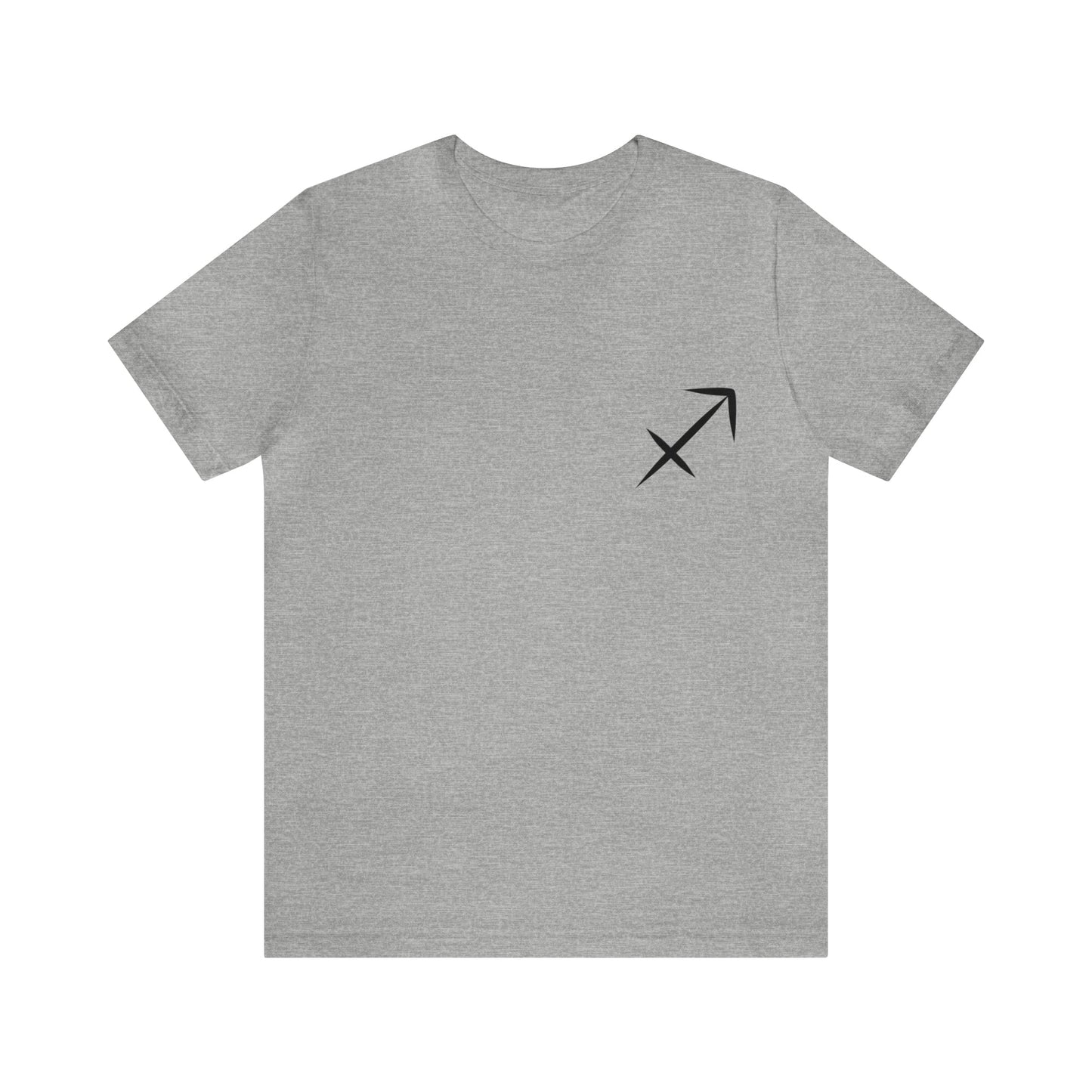 Sagittarius Simple Unisex Jersey Short Sleeve Tee - Witcheasy