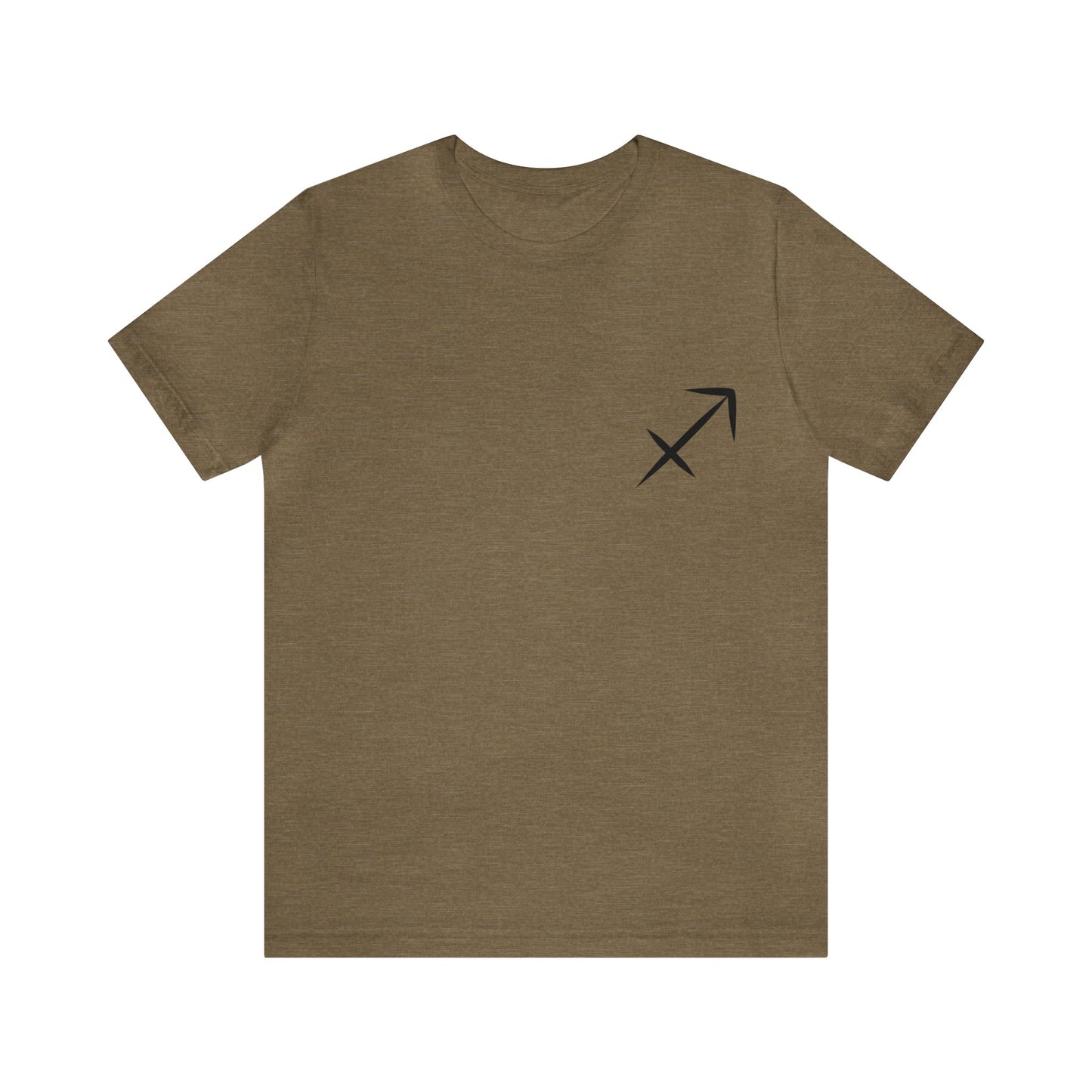 Sagittarius Simple Unisex Jersey Short Sleeve Tee - Witcheasy