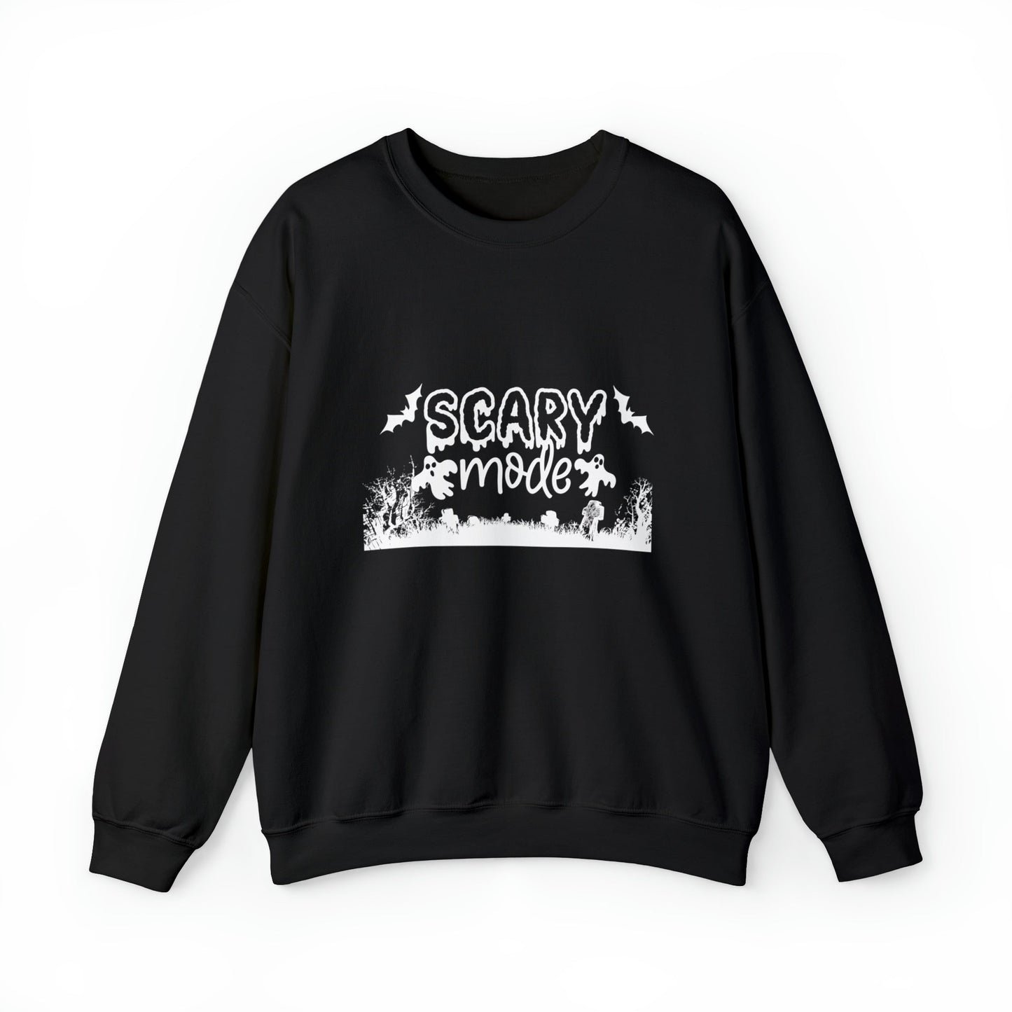 Scary Mode Unisex Crewneck Sweatshirt - Witcheasy
