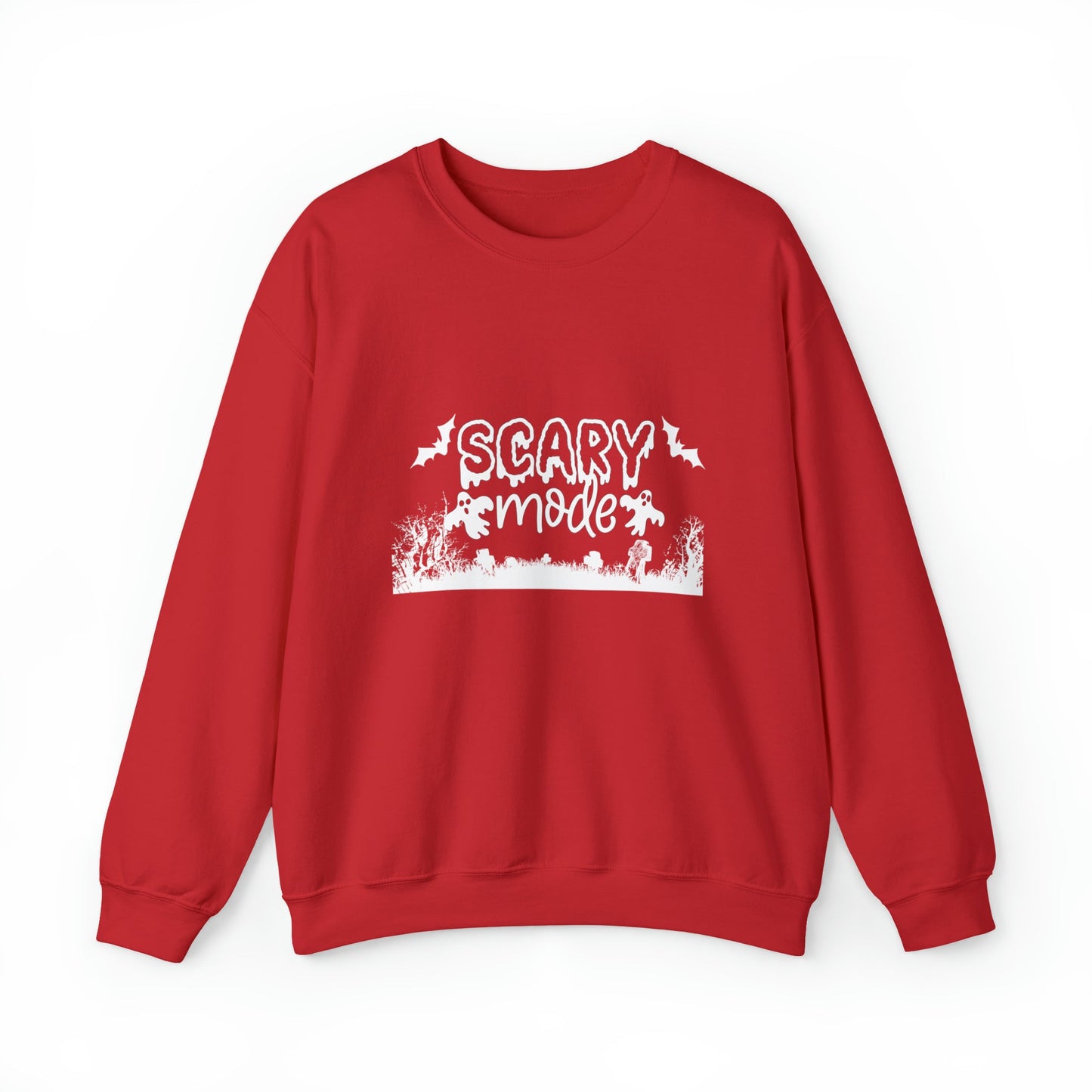 Scary Mode Unisex Crewneck Sweatshirt - Witcheasy