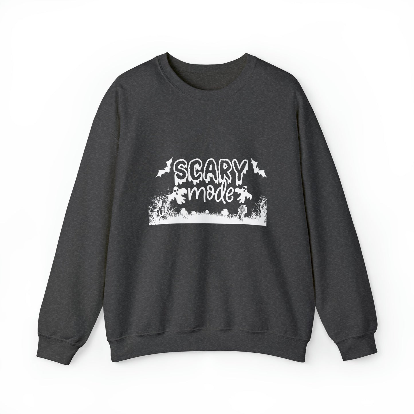 Scary Mode Unisex Crewneck Sweatshirt - Witcheasy