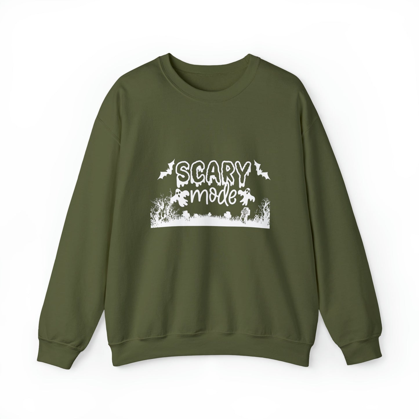 Scary Mode Unisex Crewneck Sweatshirt - Witcheasy