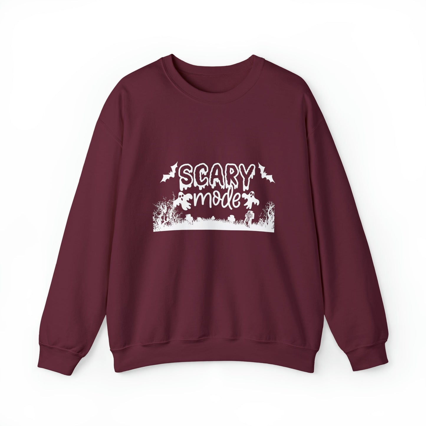 Scary Mode Unisex Crewneck Sweatshirt - Witcheasy