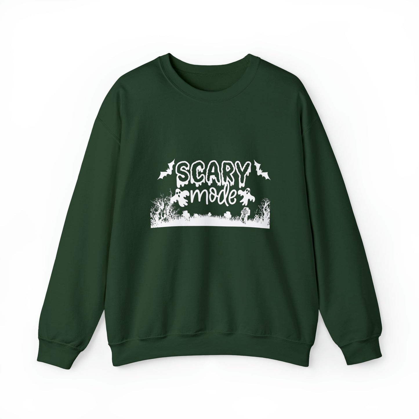 Scary Mode Unisex Crewneck Sweatshirt - Witcheasy