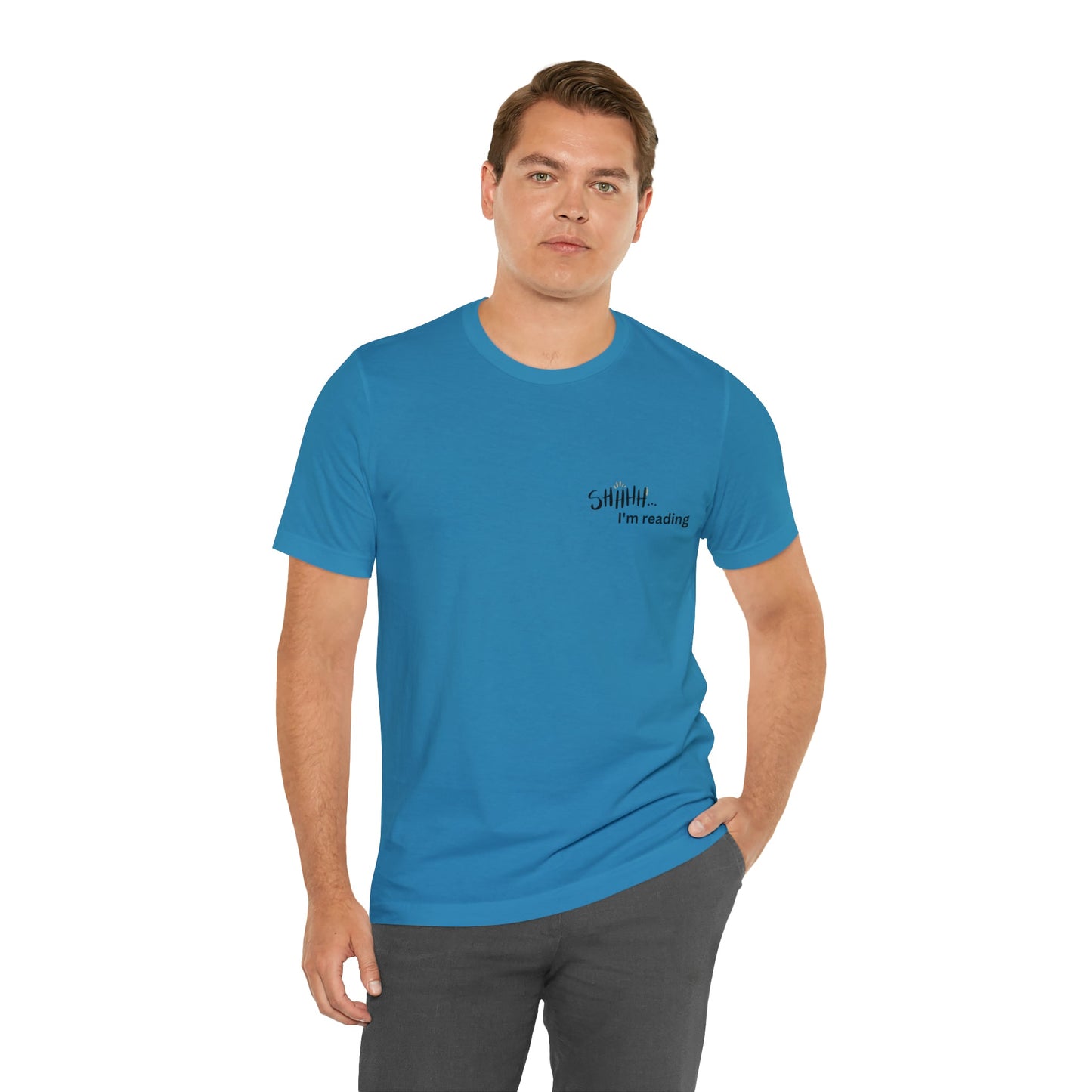 Shh Reading Unisex Jersey Short Sleeve Tee - Witcheasy