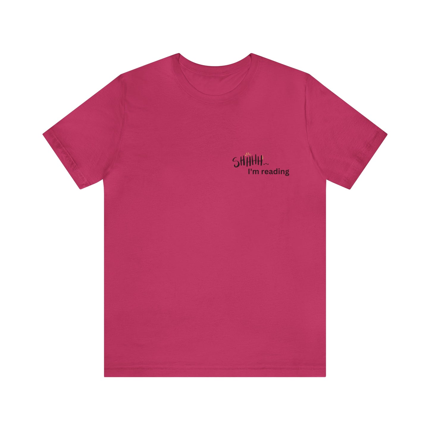 Shh Reading Unisex Jersey Short Sleeve Tee - Witcheasy