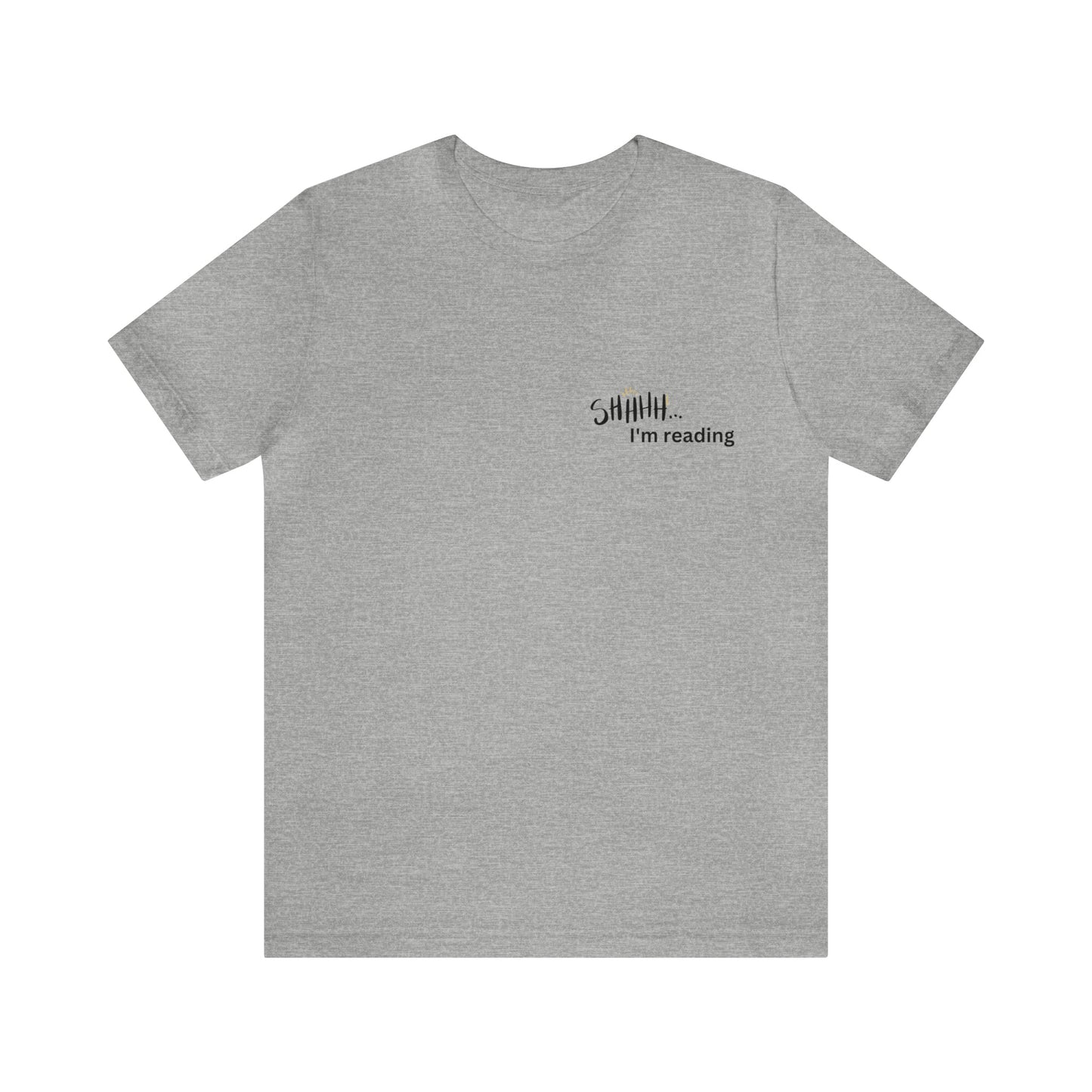 Shh Reading Unisex Jersey Short Sleeve Tee - Witcheasy