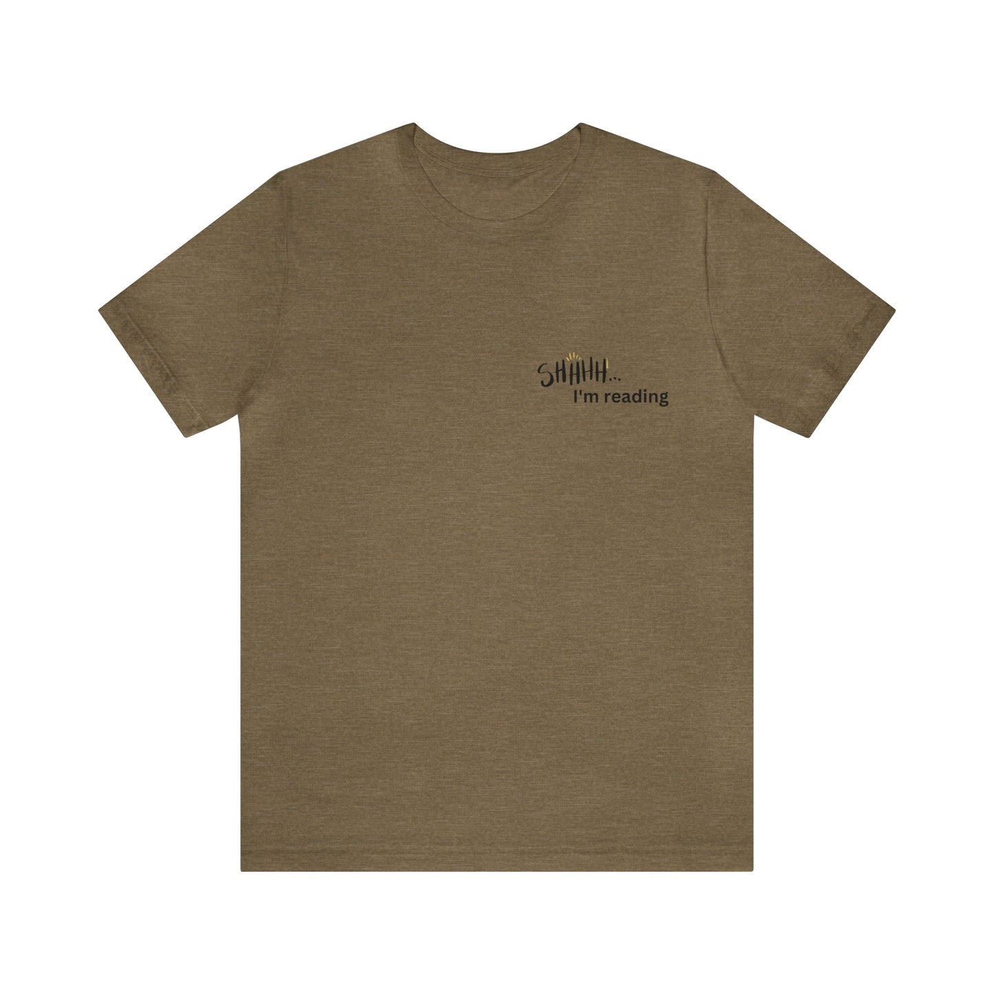 Shh Reading Unisex Jersey Short Sleeve Tee - Witcheasy