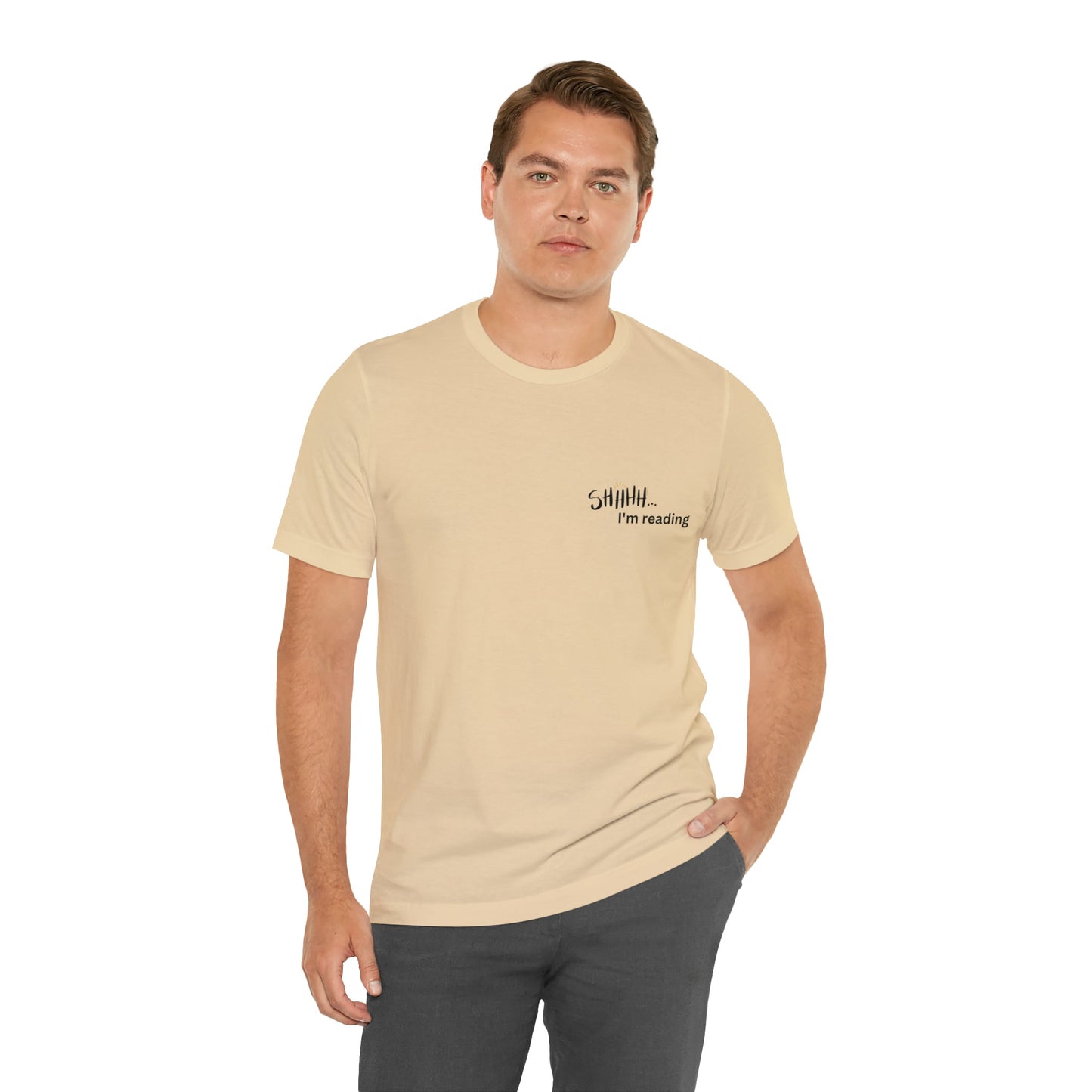 Shh Reading Unisex Jersey Short Sleeve Tee - Witcheasy