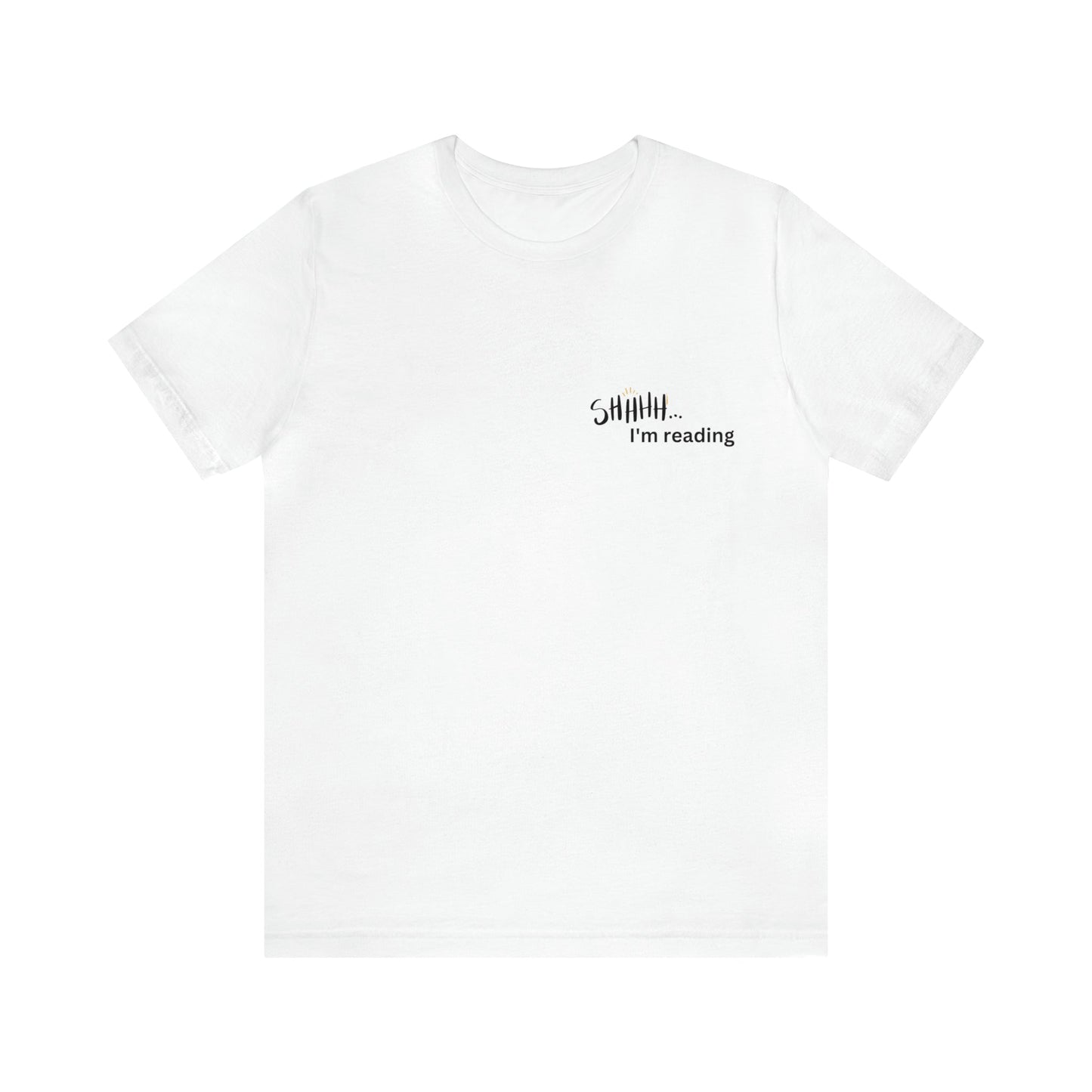 Shh Reading Unisex Jersey Short Sleeve Tee - Witcheasy