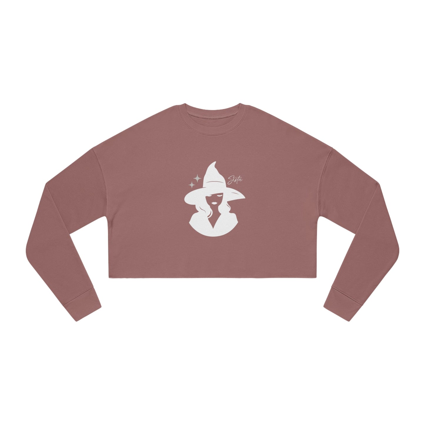 Sista Witch Women's Cropped Sweatshirt - Witcheasy